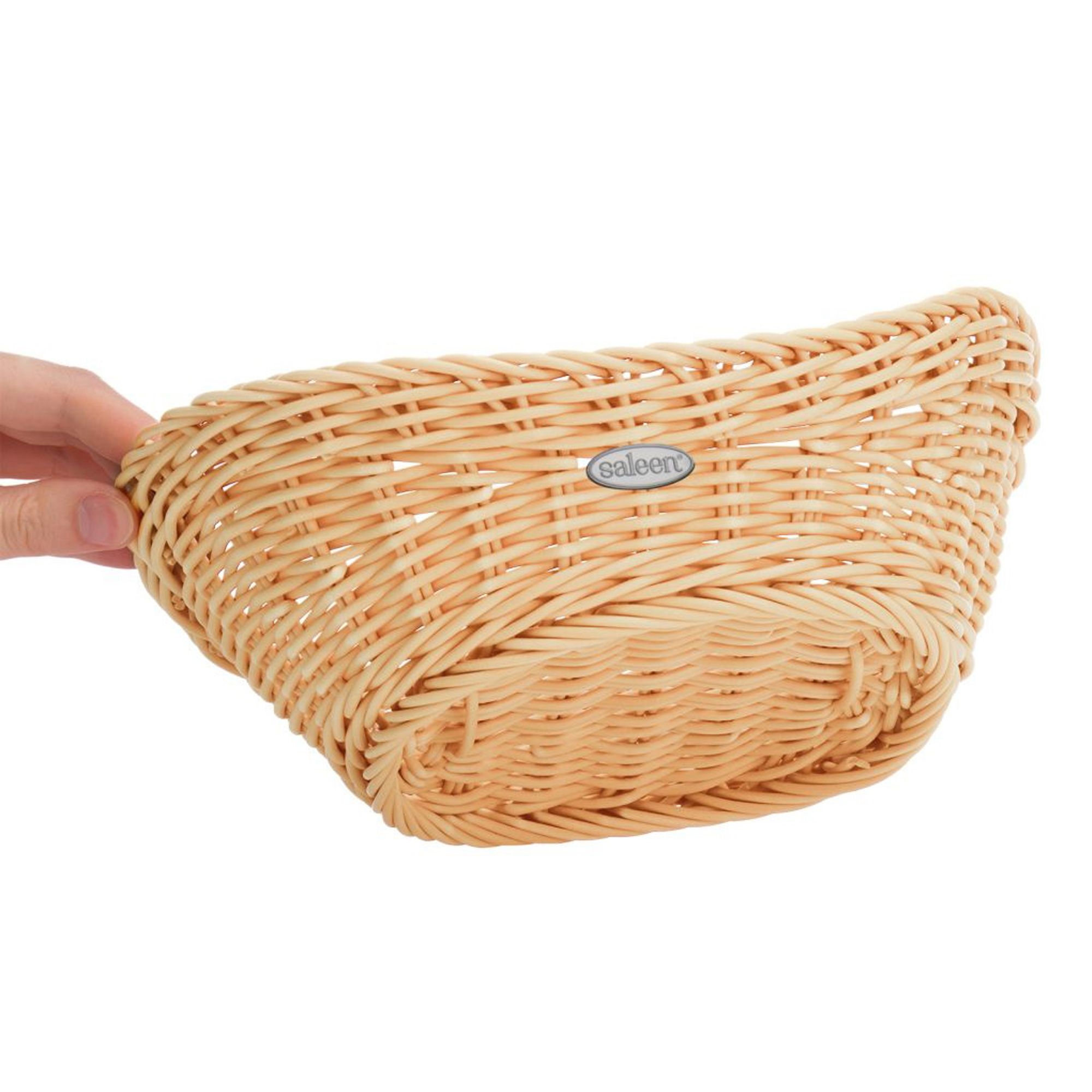 Westmark - "Coolorista" oval basket, 23.5 x 18 x 6/8 cm, light beige