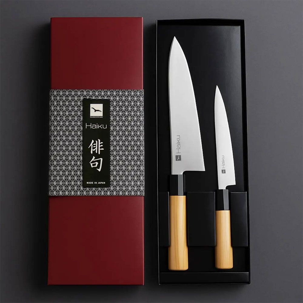 CHROMA Haiku Original Set HSET2 - Chef's knife H6 + Yobocho H14