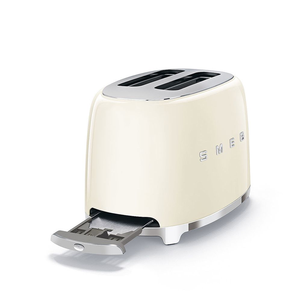 Smeg - 2-slices toaster compact TSF01 - design line style The 50 ° years Smeg - 2-slices toaster compact TSF01 - design line style The 50 ° years