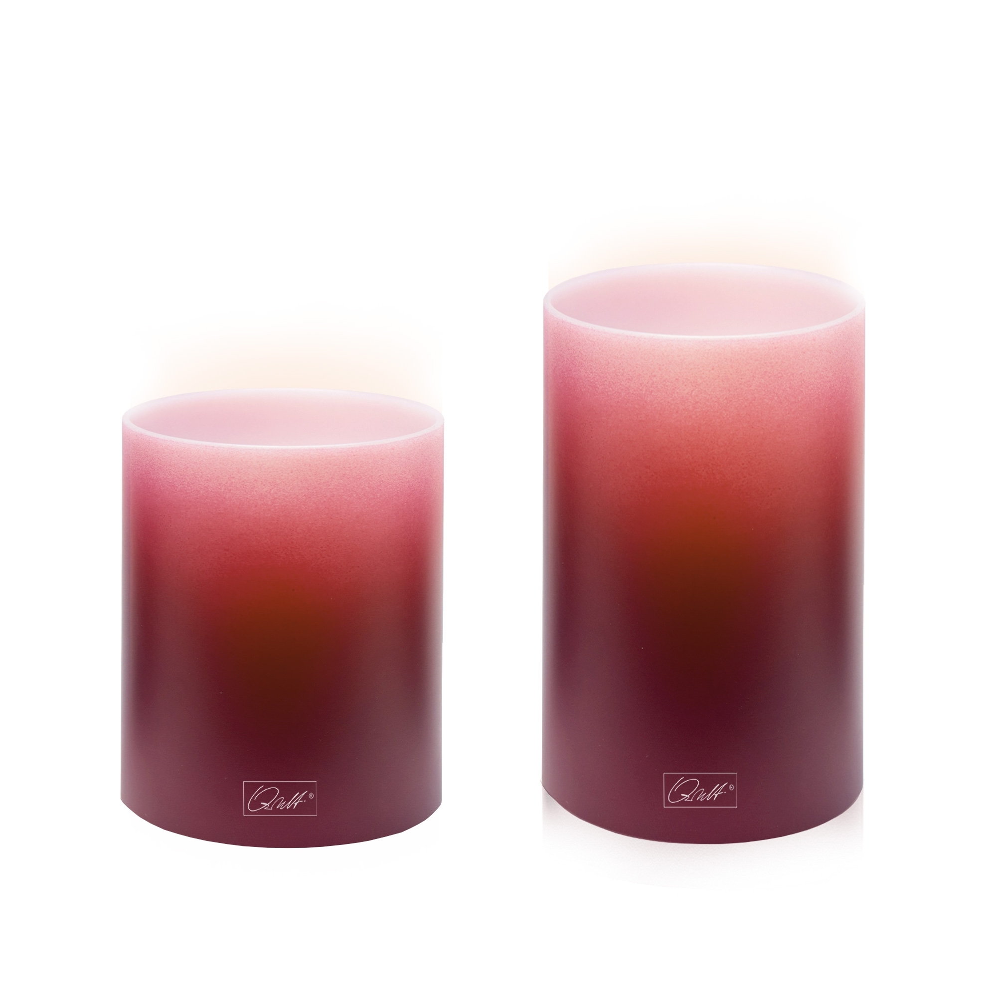 Qult Farluce Inside - Teelichthalter in Kerzenform Ø 8 x H 9 cm - Black Berry Qult Farluce Inside - Teelichthalter in Kerzenform Ø 8 x H 9 cm - Black Berry