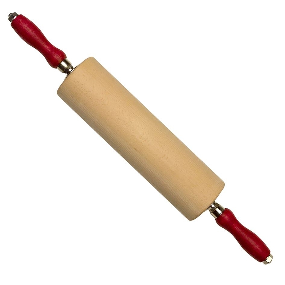 Städter - Dough roller / rolling pin with ball bearing and iron axle in 3 sizes Städter - Dough roller / rolling pin with ball bearing and iron axle in 3 sizes