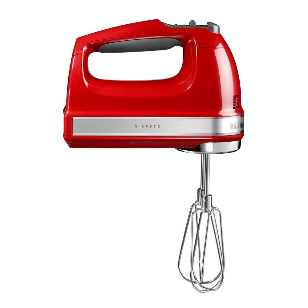 KitchenAid -  9-Speed Hand Mixer - Empire Red KitchenAid -  9-Speed Hand Mixer - Empire Red