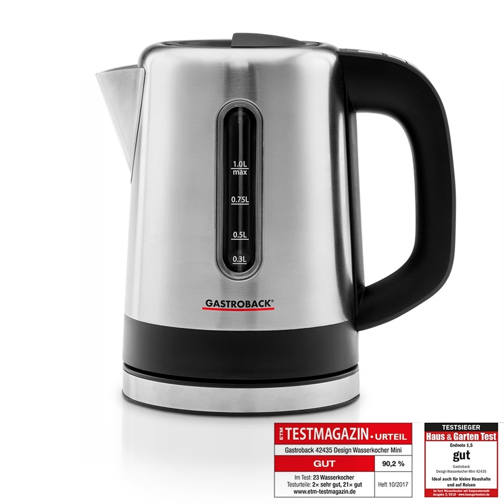 Gastroback - Design Wasserkocher Mini 1 L - 2000 W Gastroback - Design Wasserkocher Mini 1 L - 2000 W