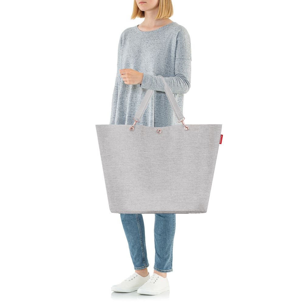 reisenthel - shopper XL - twist sky rose