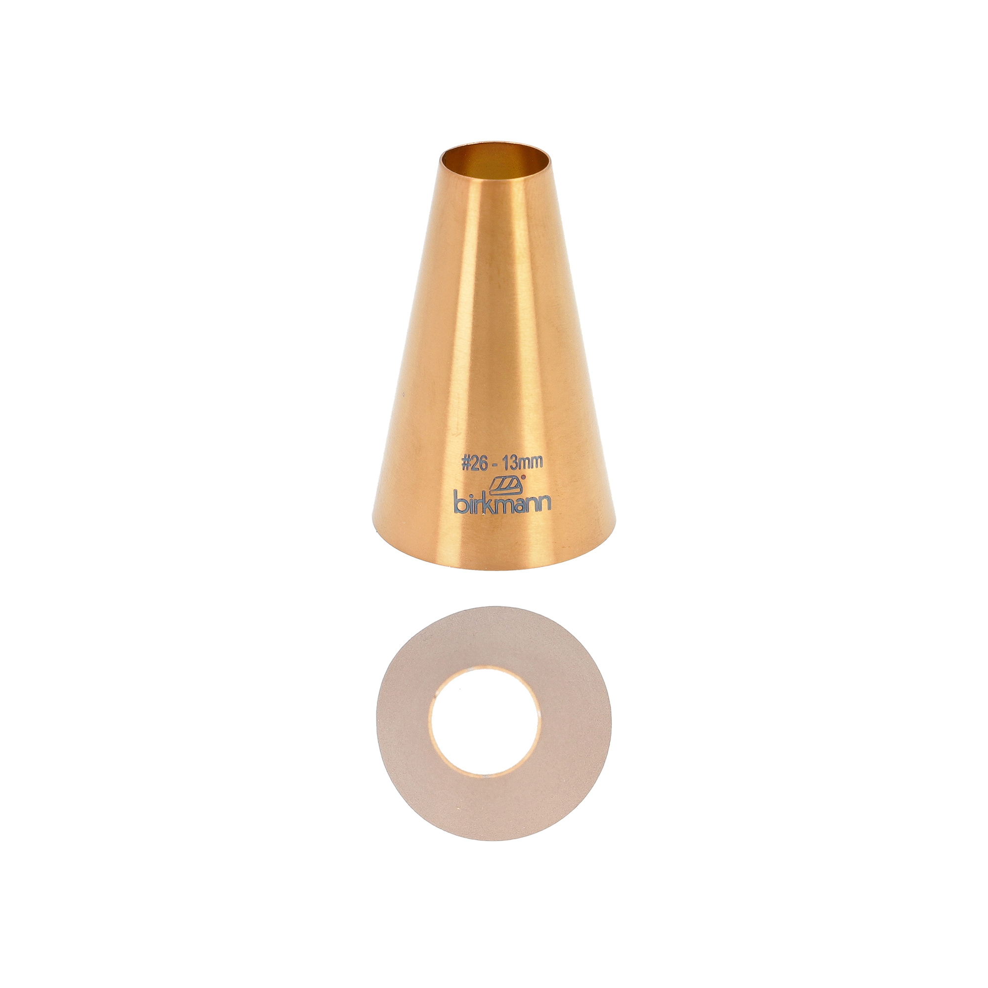 Birkmann - perforated nozzle copper colored #26 - 13mm