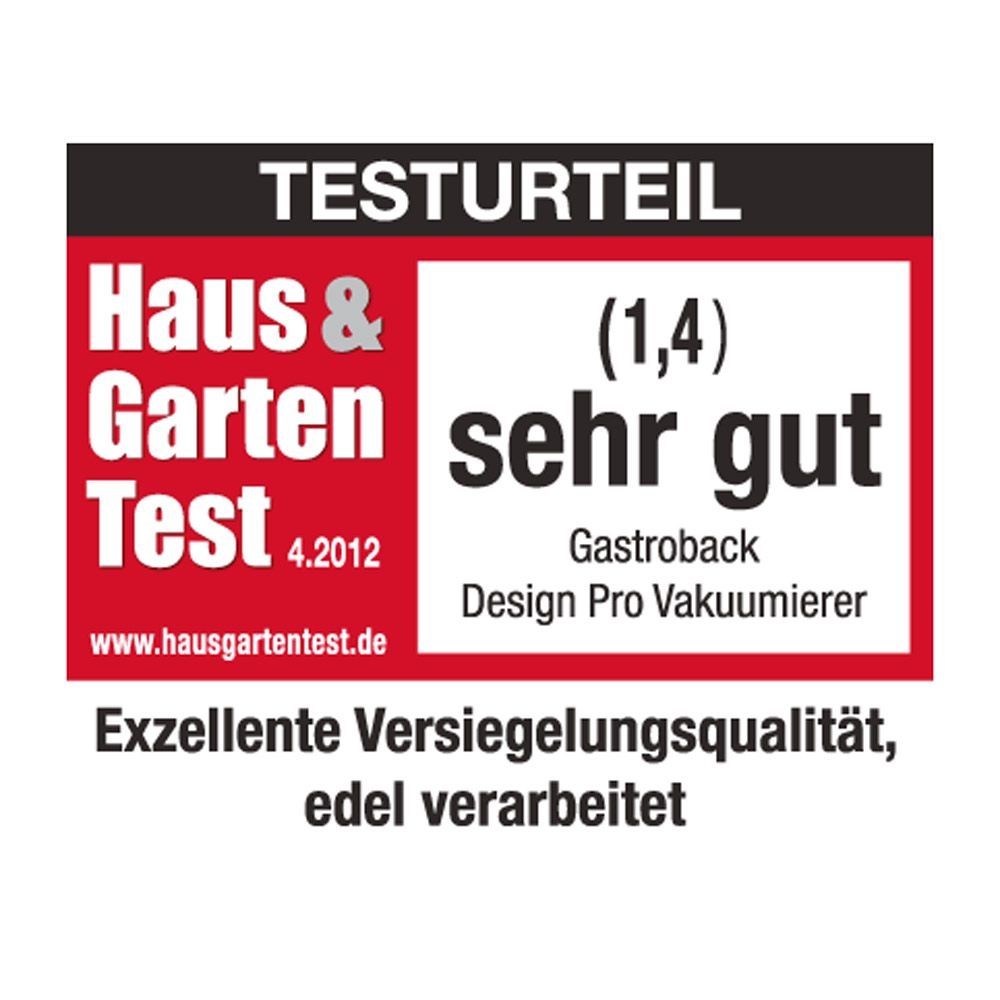 Gastroback - Design Pro Vacuum Sealer Gastroback - Design Pro Vacuum Sealer