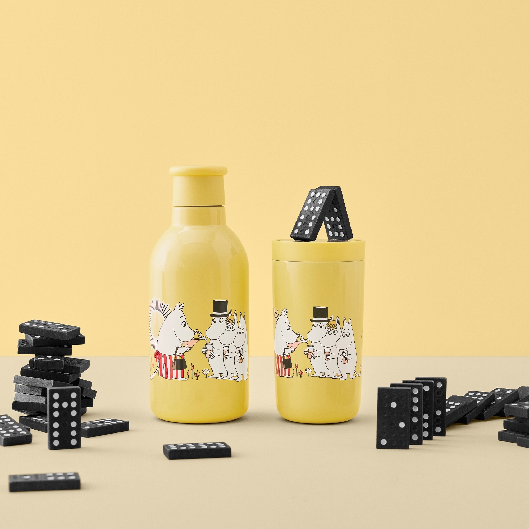 RigTig - vacuum insulated bottle - DRINK-IT 0,5l - Moomin Lemonade