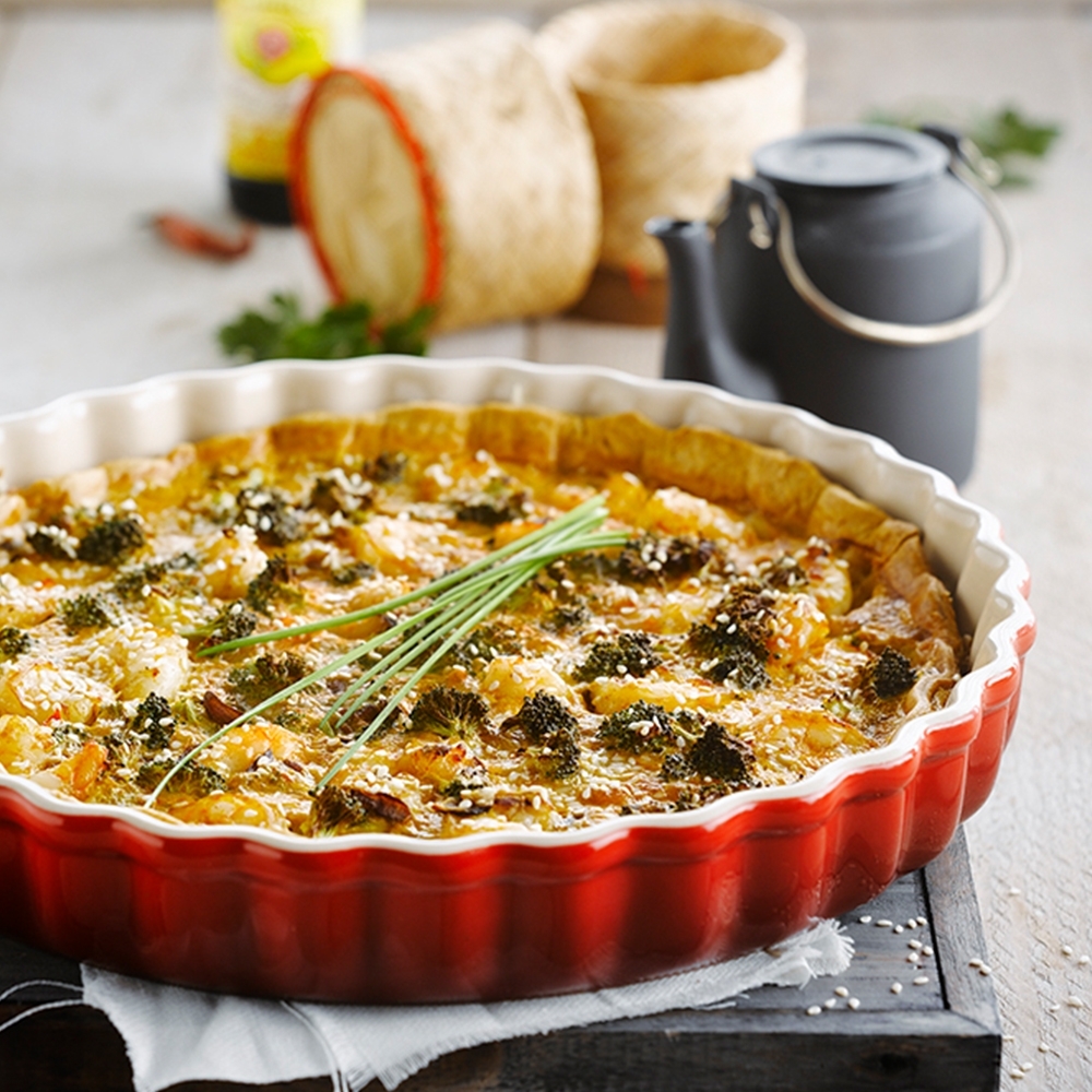 Le Creuset - Fluted Tart Dish 28 cm Le Creuset - Fluted Tart Dish 28 cm