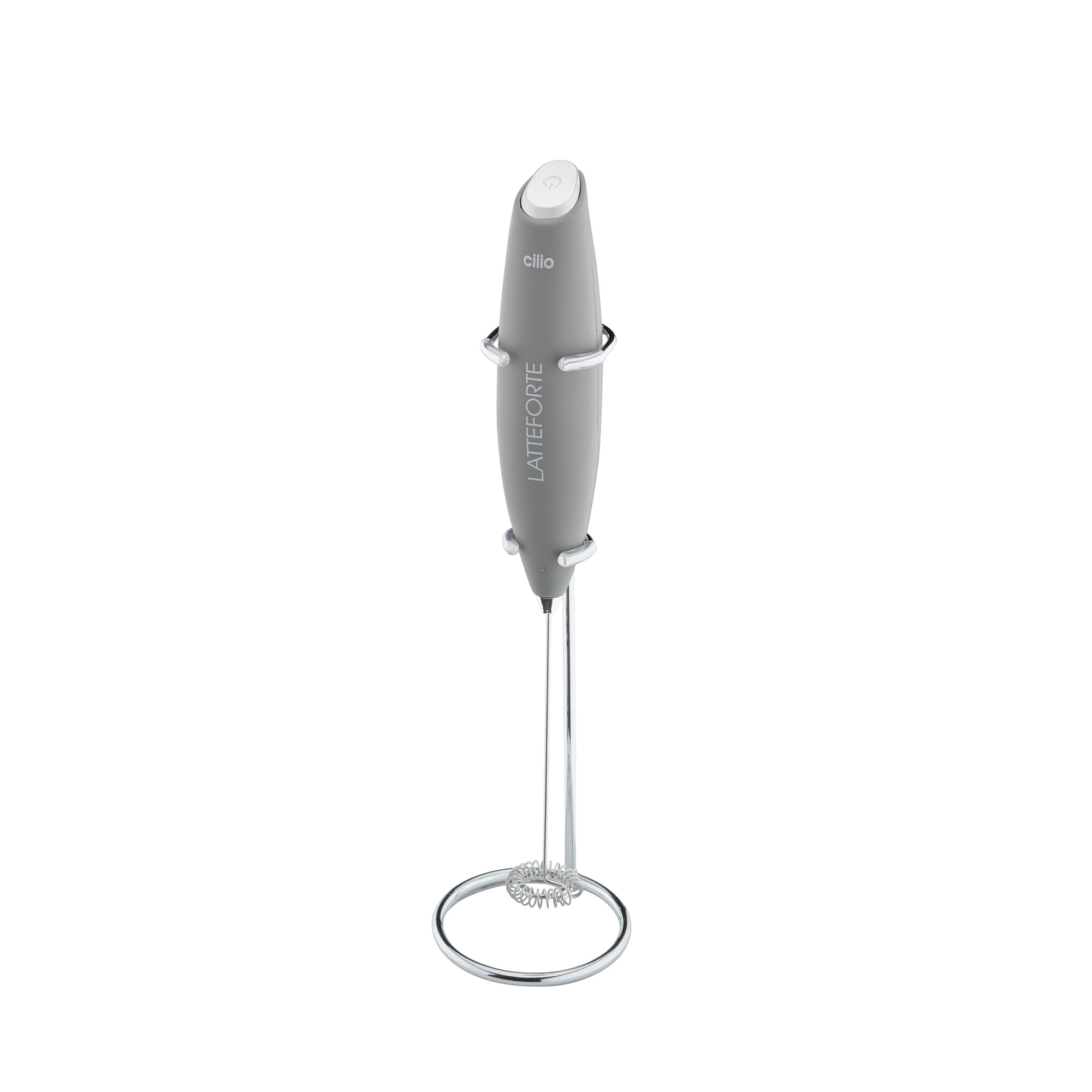 cilio - Milk frother LATTEFORTE - grey matt