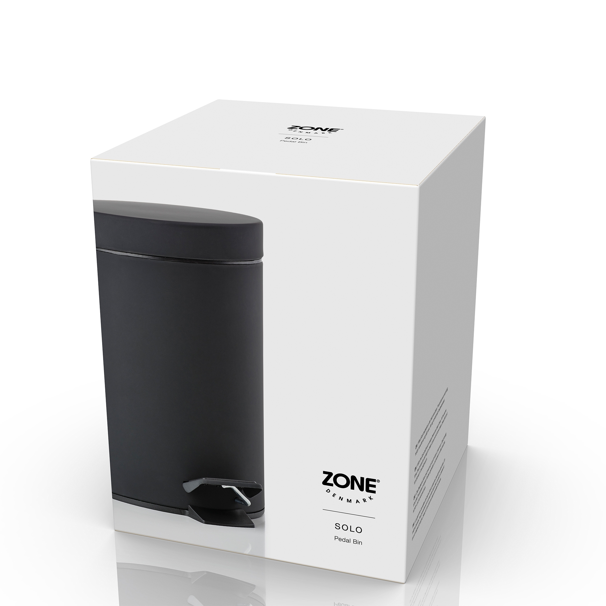 Zone - Solo Pedaleimer - Black