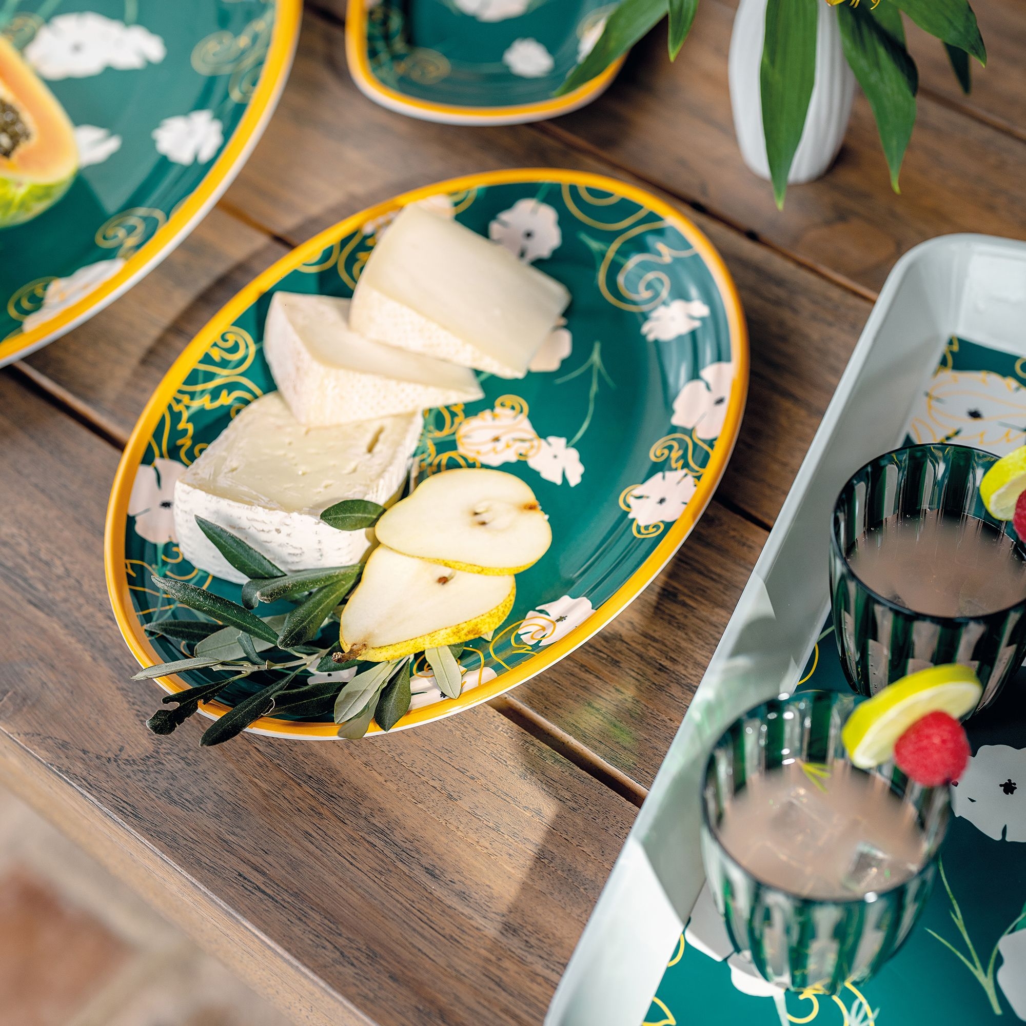 Guzzini - Serving dish small 'Fusion' - Emerald