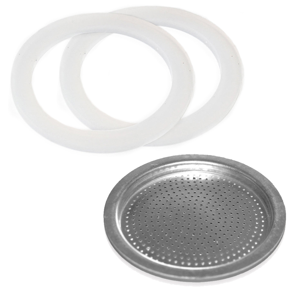 Cilio - Sealing rings with strainer for CAFFETTIERA cooker