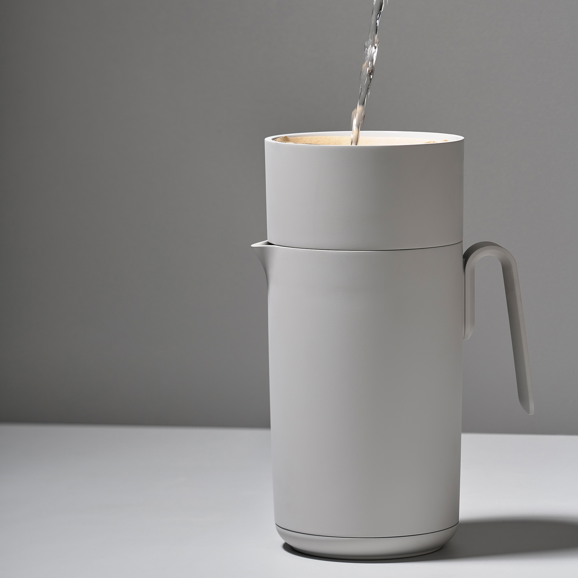 Zone - Coffee Filter Singles - Soft Grey