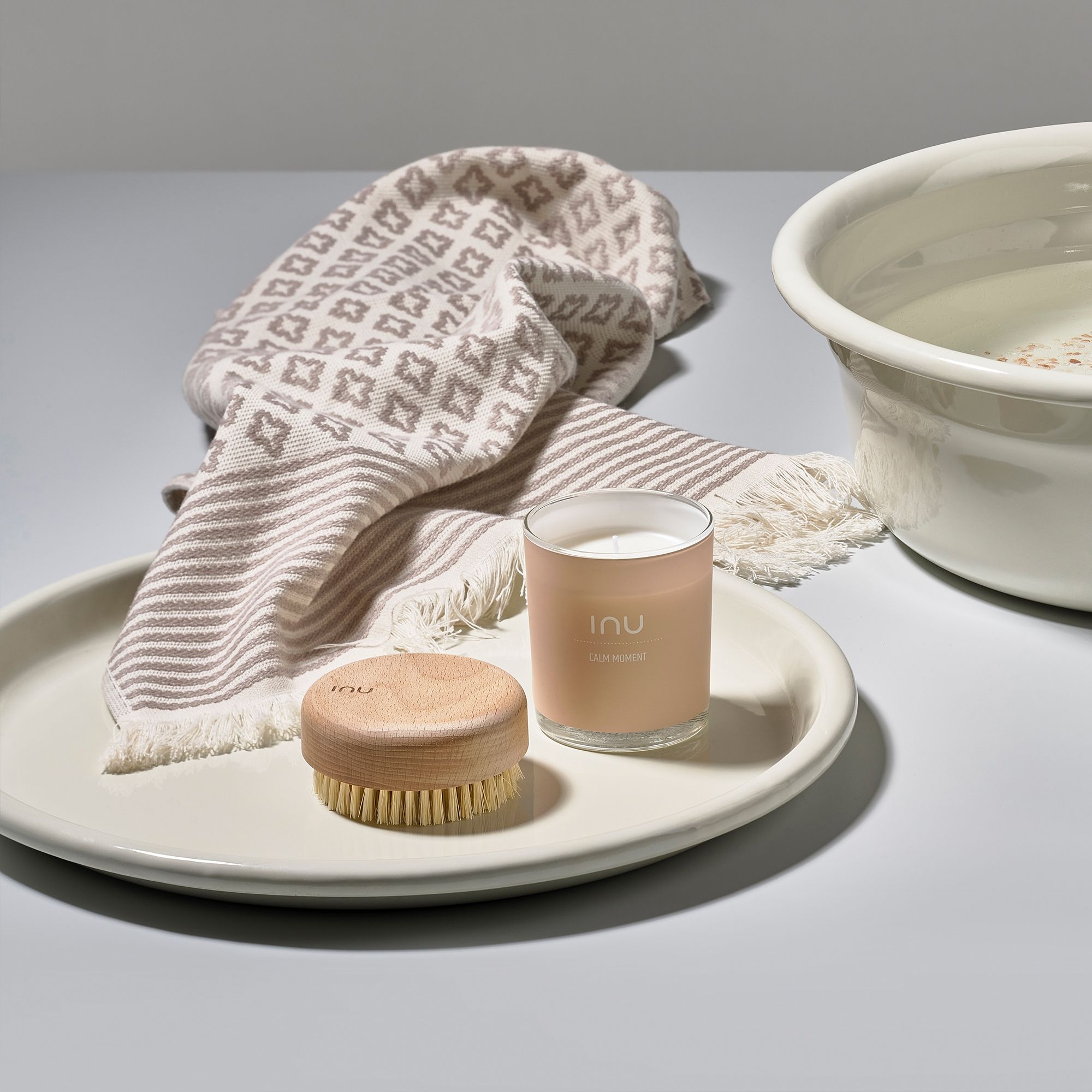 Zone - Inu Badebürste - 8 cm - Buche