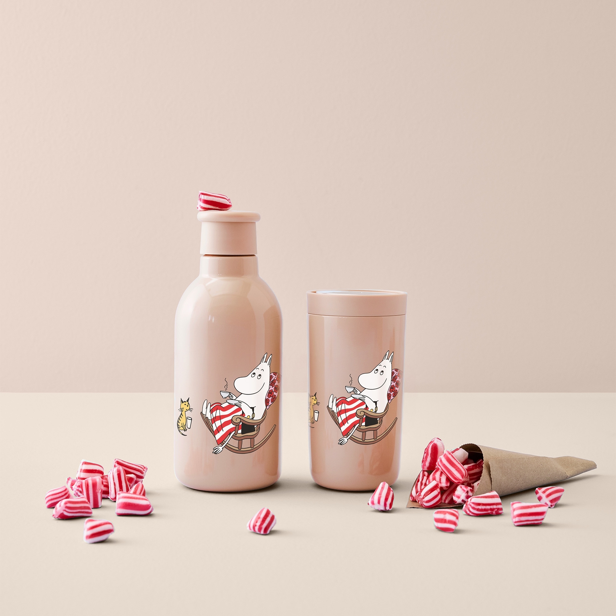 Stelton - To Go Click thermo mug - 200 ml - Moomin mamma