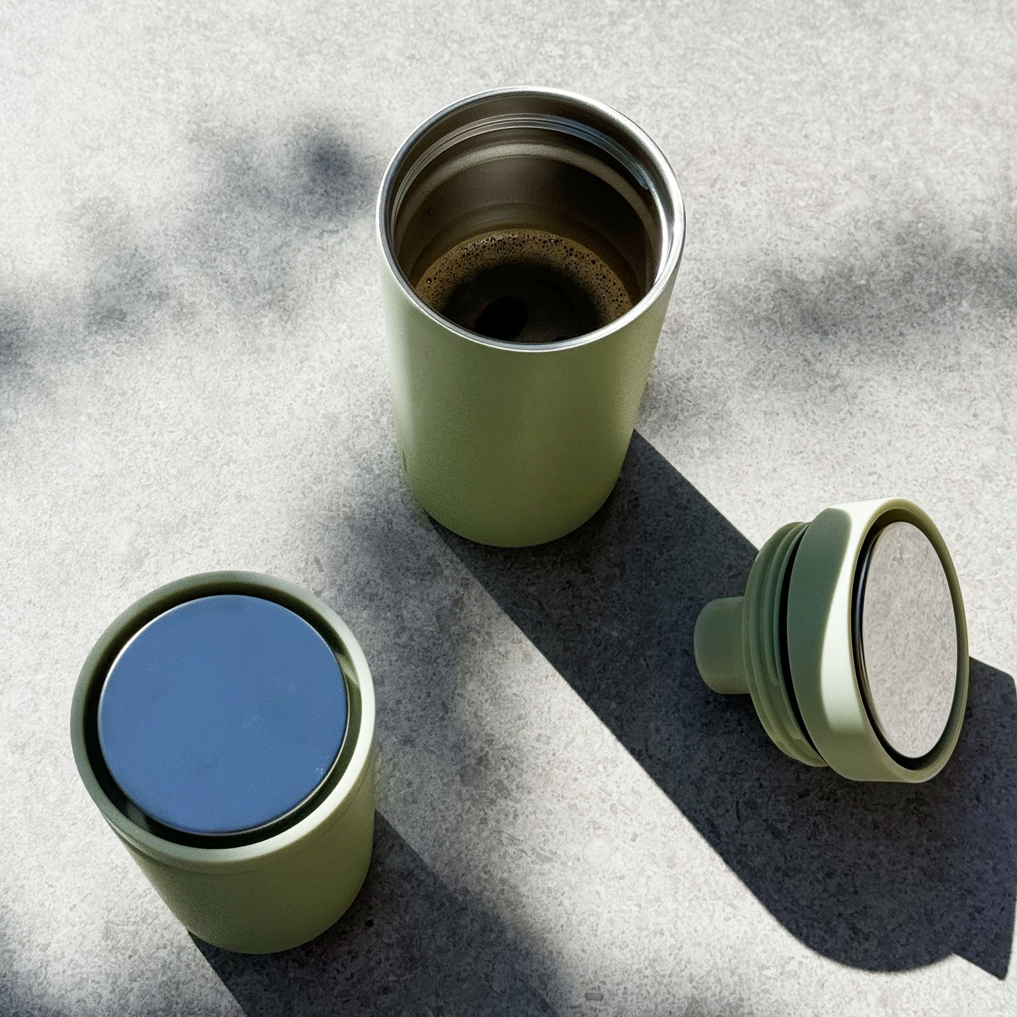 Stelton - To Go Click - Becher 0.2 ml - soft fern green