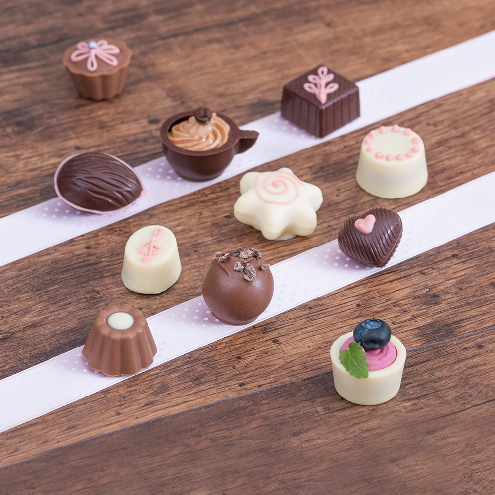 Städter - Chocolate hollow bodies Truffes chocolate - 63 pcs. Städter - Chocolate hollow bodies Truffes chocolate - 63 pcs.