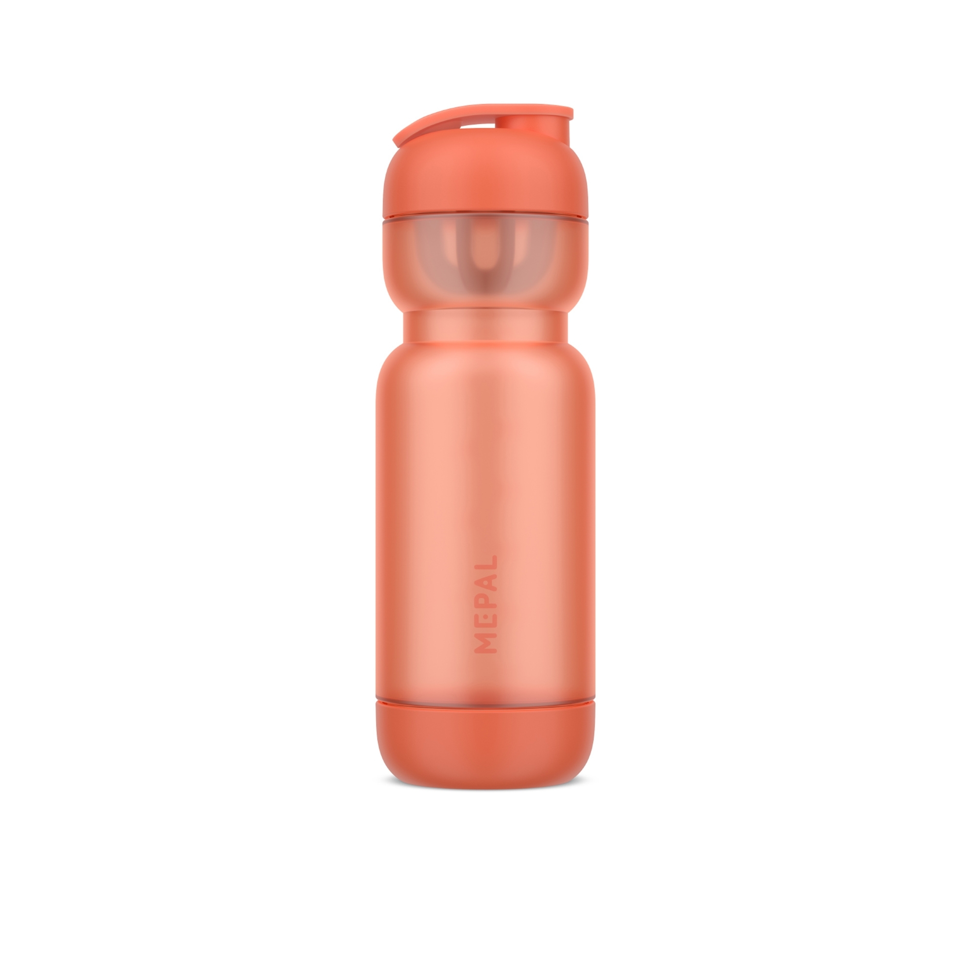 Mepal sports shaker bottle 800 ml peach orange