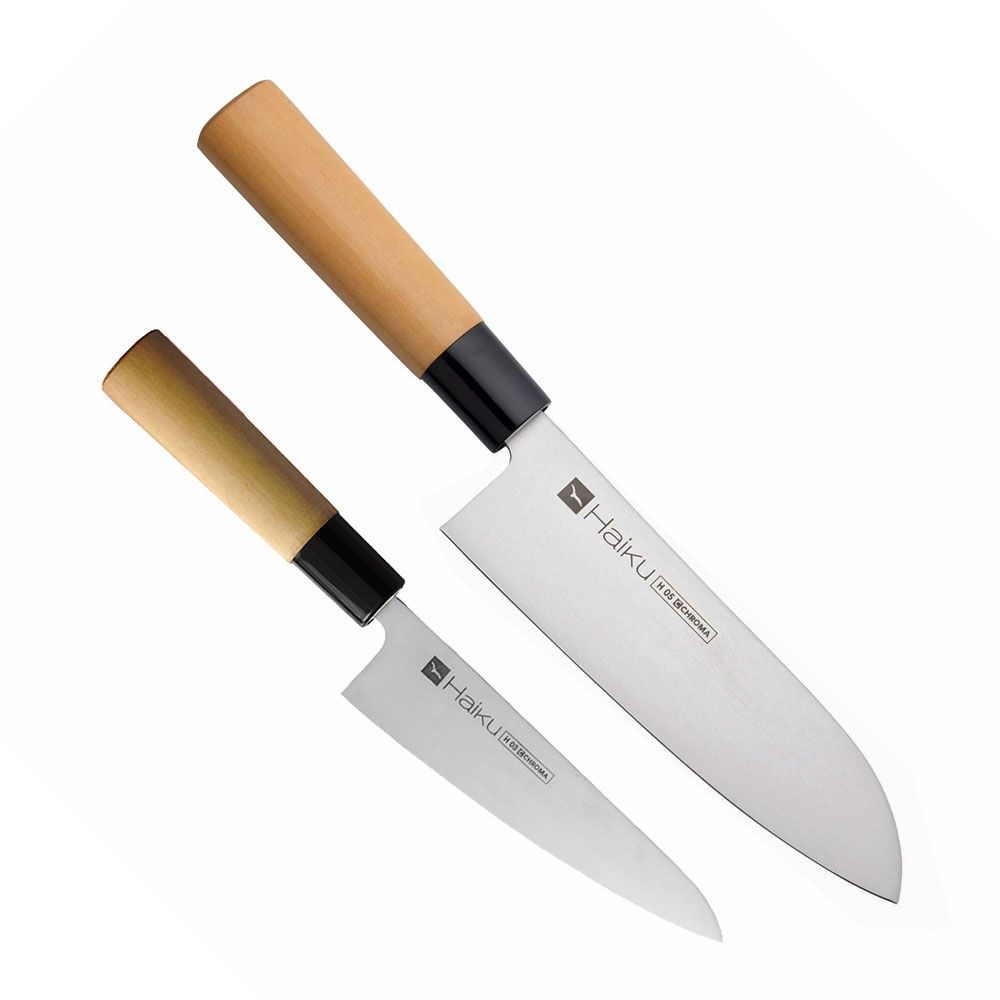 CHROMA Haiku Original Set HSET1 - Santoku H05 + Utility Knife H03