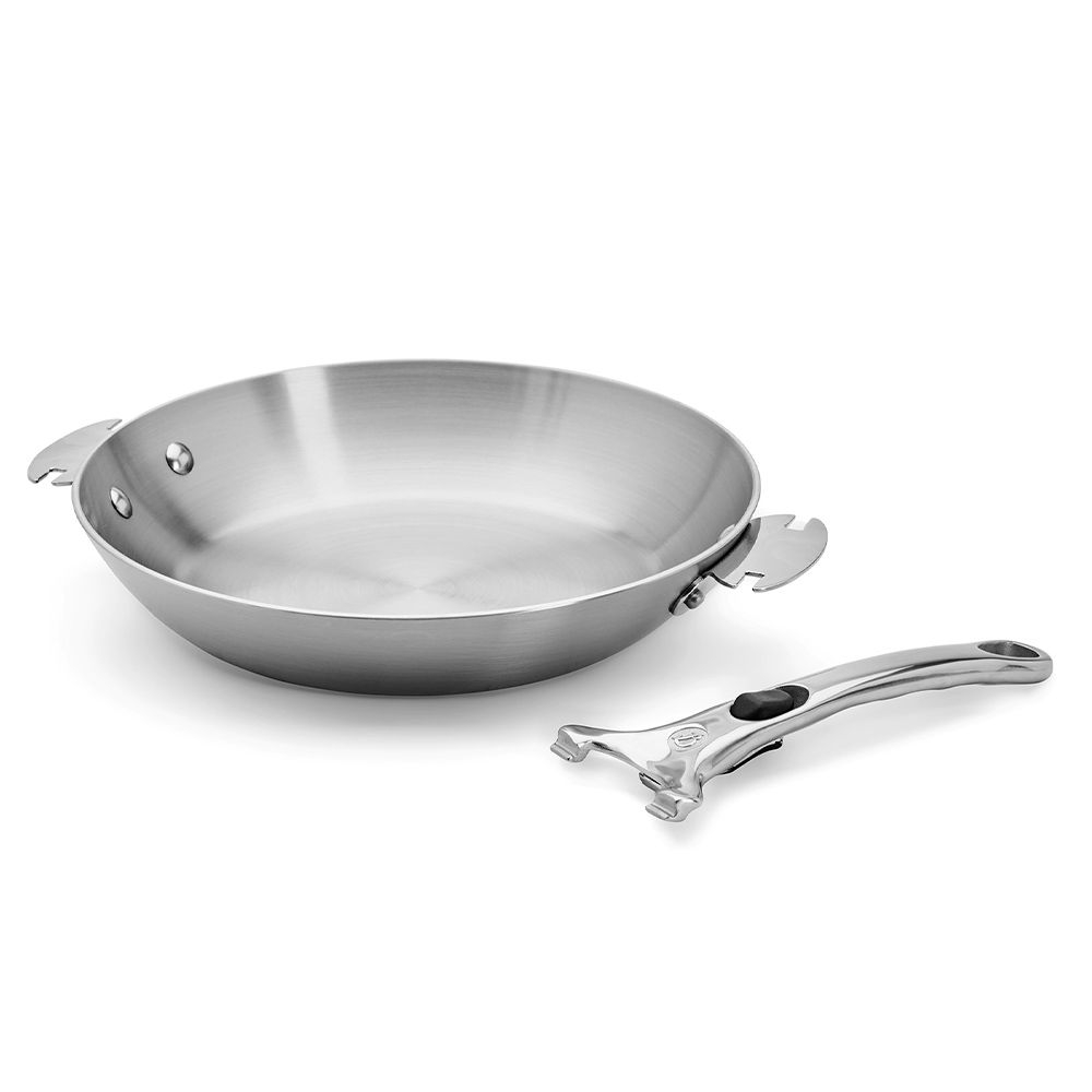 de Buyer - Stainless steel Frying Pan in 4 sizes - ALCHIMY LOQY de Buyer - Stainless steel Frying Pan in 4 sizes - ALCHIMY LOQY