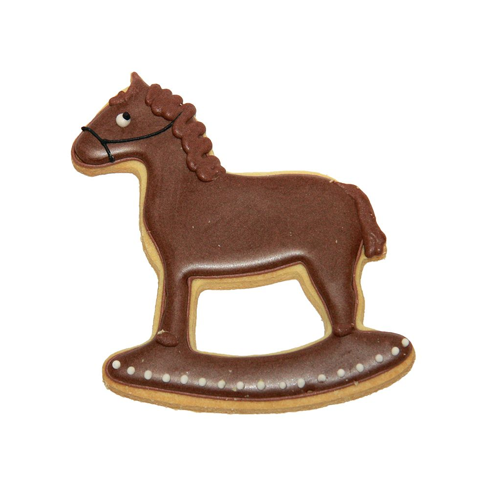 RBV Birkmann - Cookie cutter Rocking horse 14,5 cm RBV Birkmann - Cookie cutter Rocking horse 14,5 cm