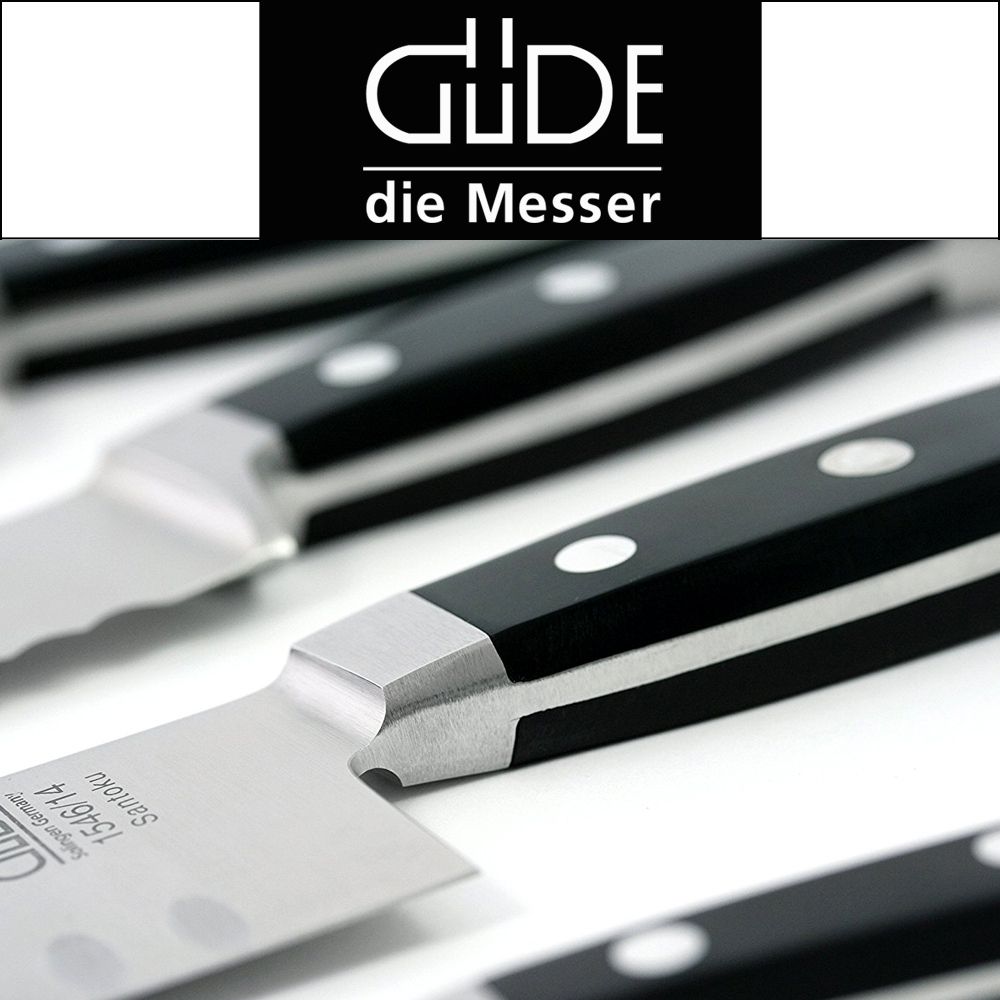 Güde - Santoku 18 cm fluted - Alpha