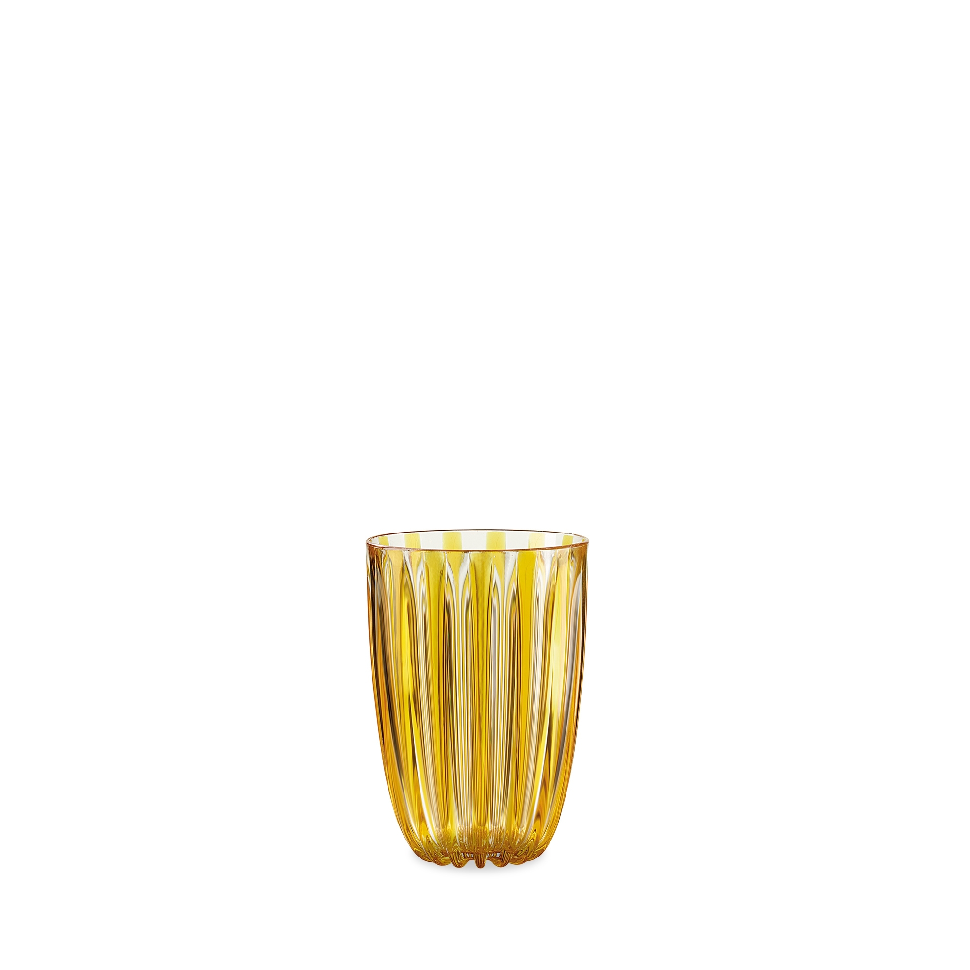 Guzzini - Trinkglas, 4er Set "Dolce Vita" - Bernsteingelb