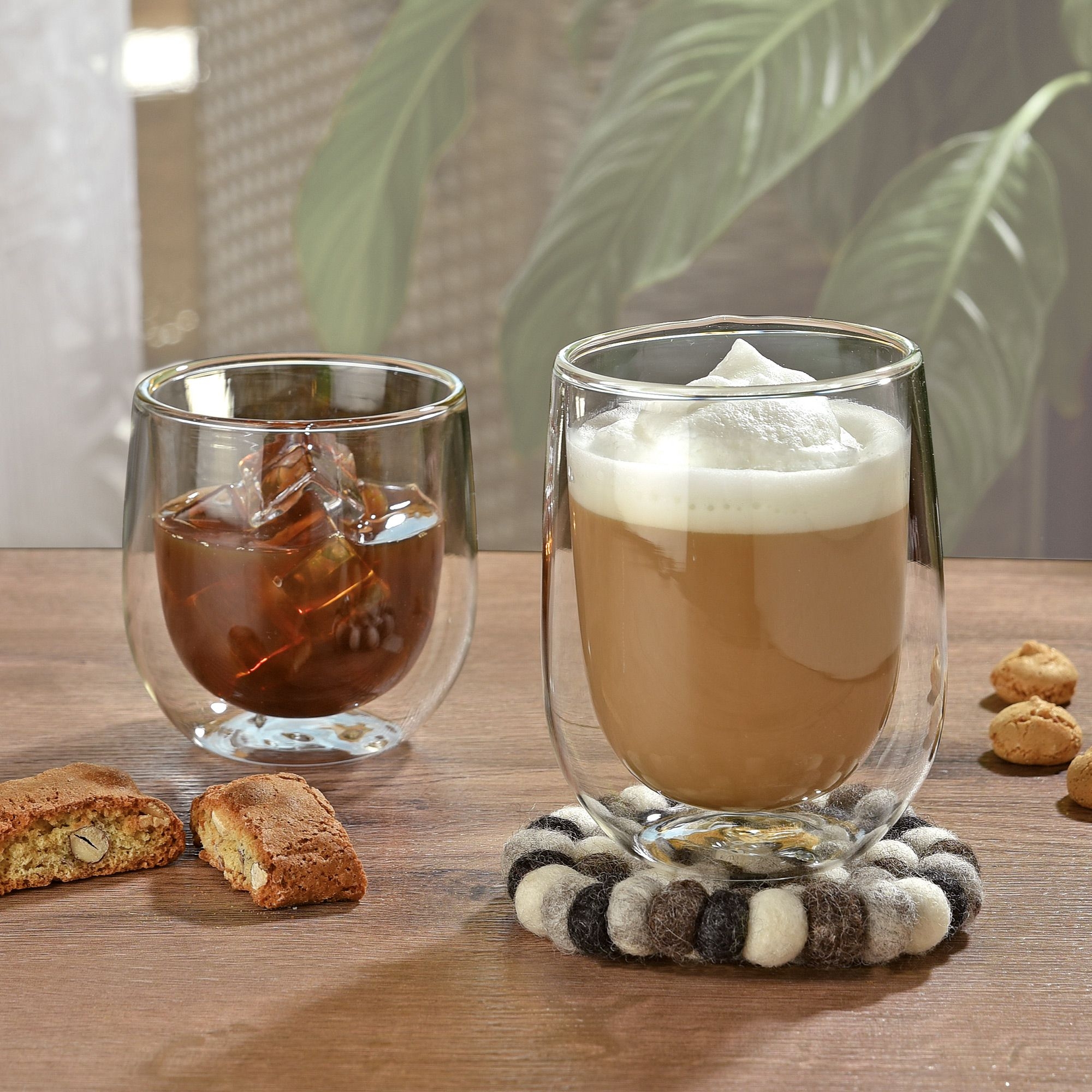 Cilio - Glasuntersetzer LANA - GRIGIO - rund Cilio - Glasuntersetzer LANA - GRIGIO - rund