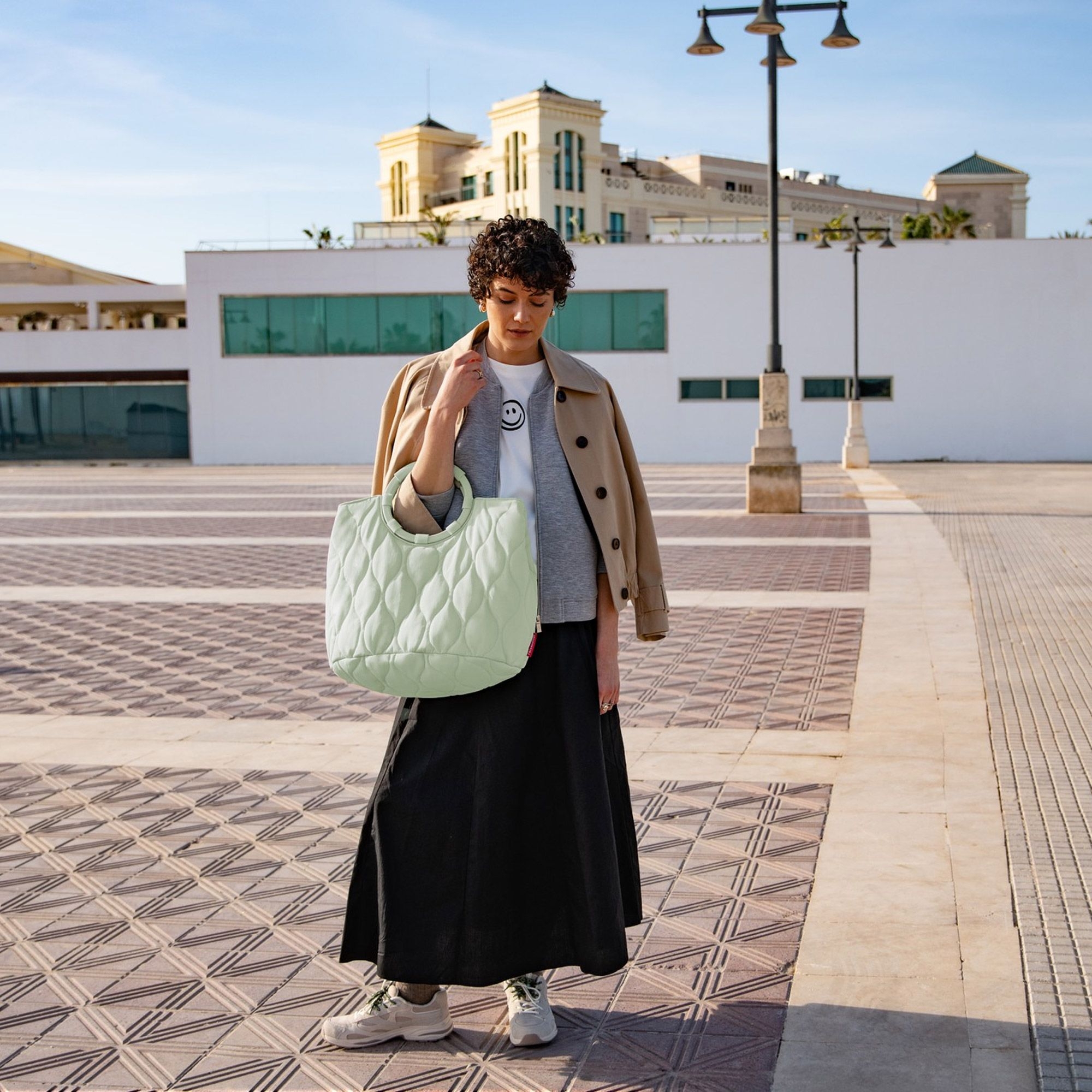 reisenthel - loopbag hobo - puffer iced matcha