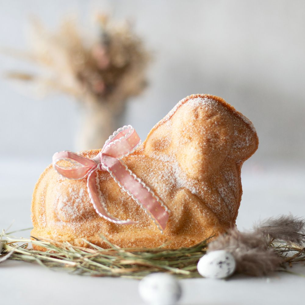 Baked Easter lamb from Städter 3D baking mould