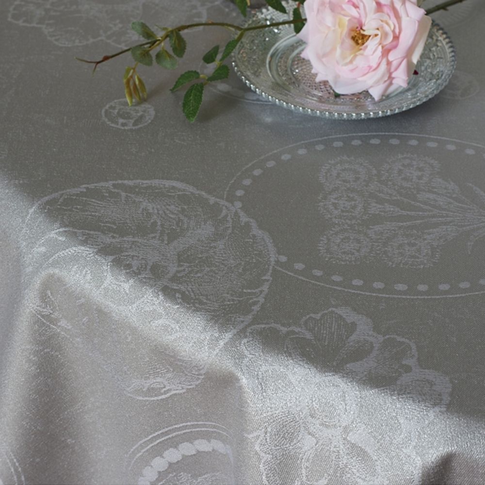 Garnier-Thiebaut Tablecloth - Mille Eclats Macaron Irise - mB