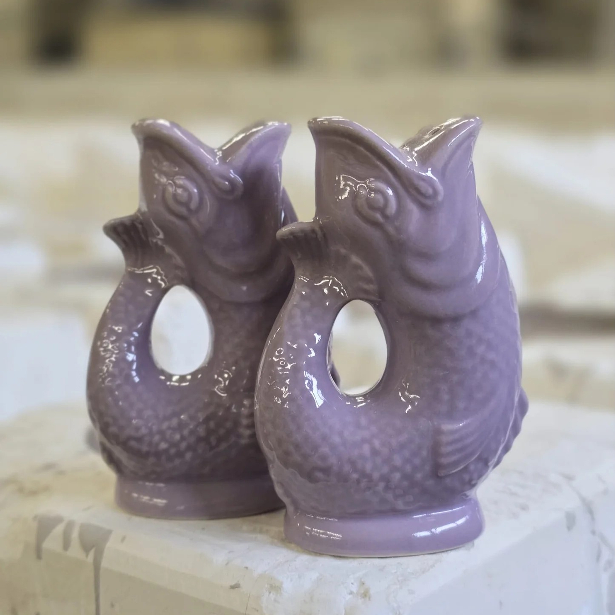 Gluckigluck - Salt & Pepper Shakers - Lilac