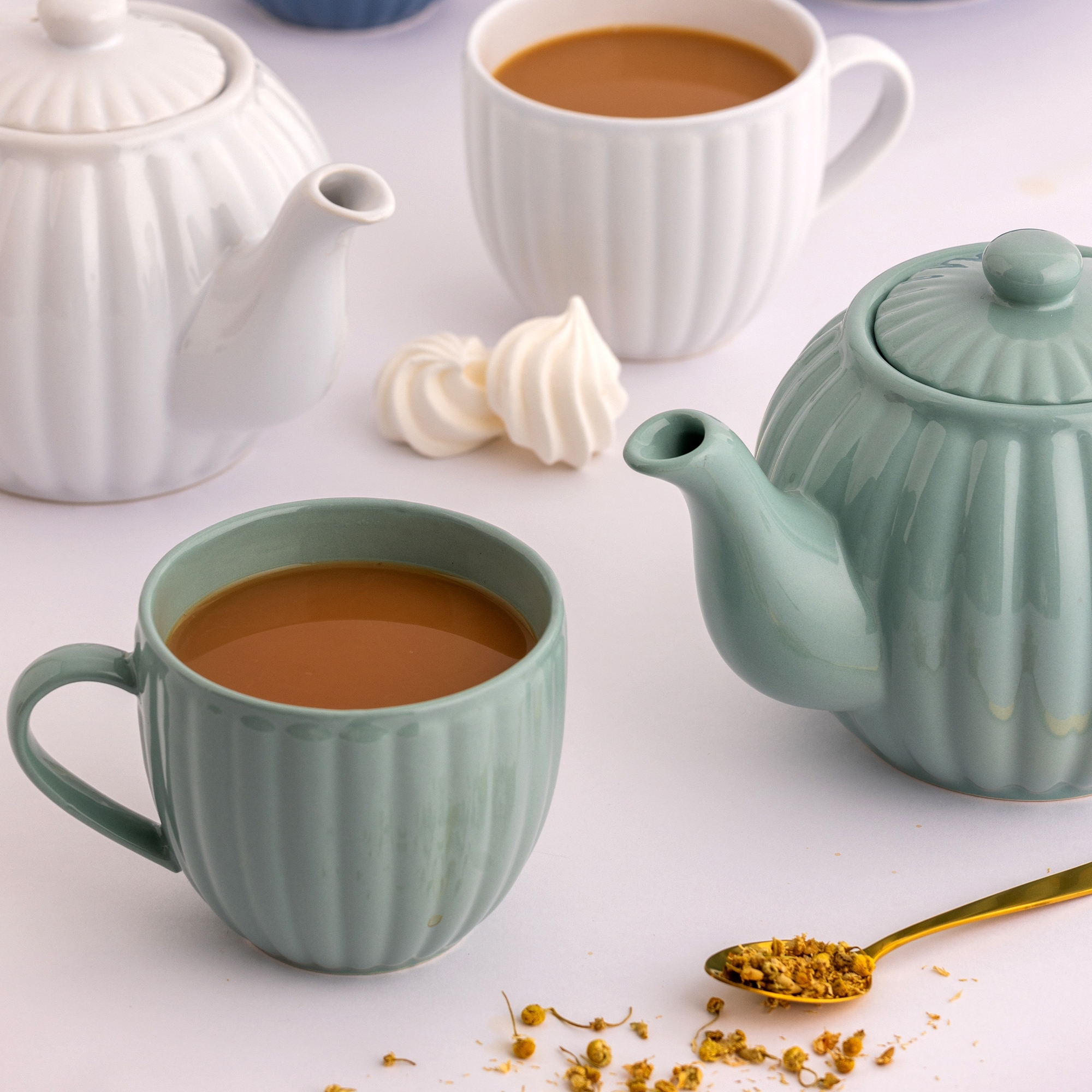 Price & Kensington - Tea Cup Luxe - Mint - 460 ml