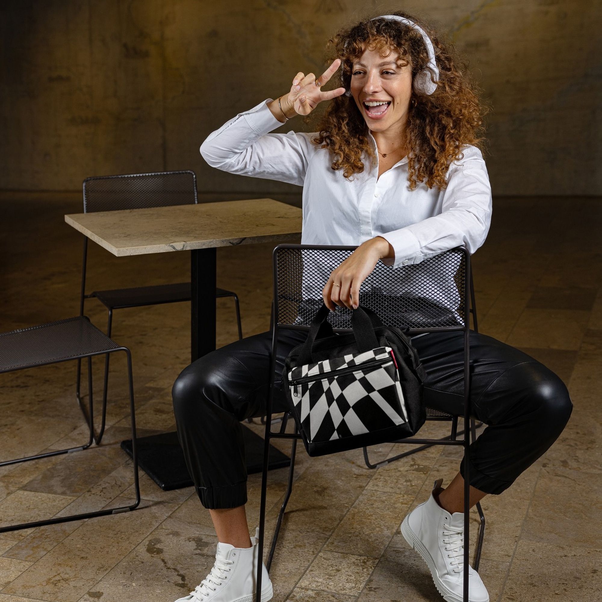 reisenthel - allrounder cross -op-art reisenthel - allrounder cross -op-art