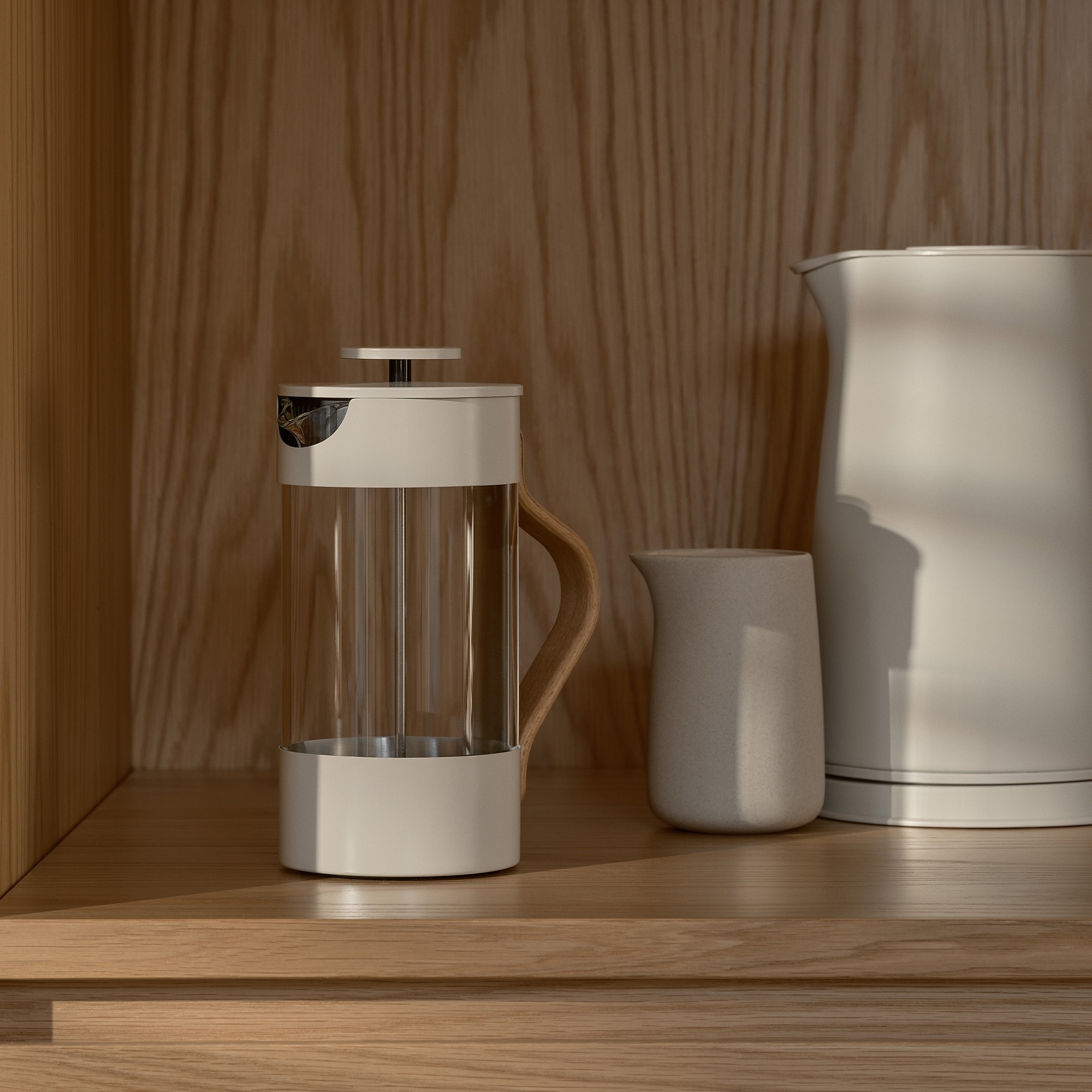 Stelton - Pressfilterkanne 1 L - Emma - sand