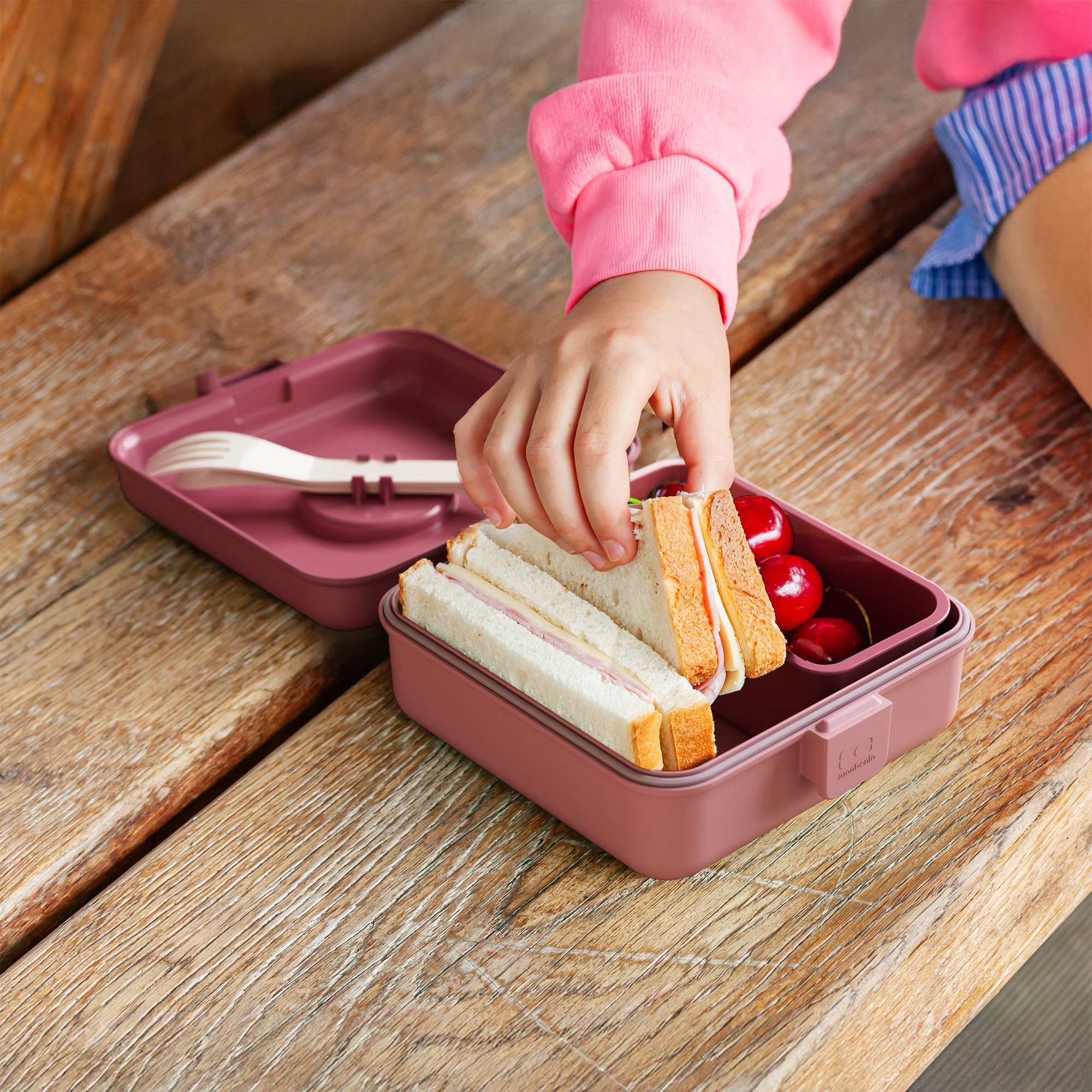 monbento - MB Snacky - Lunchbox - Pink Blush