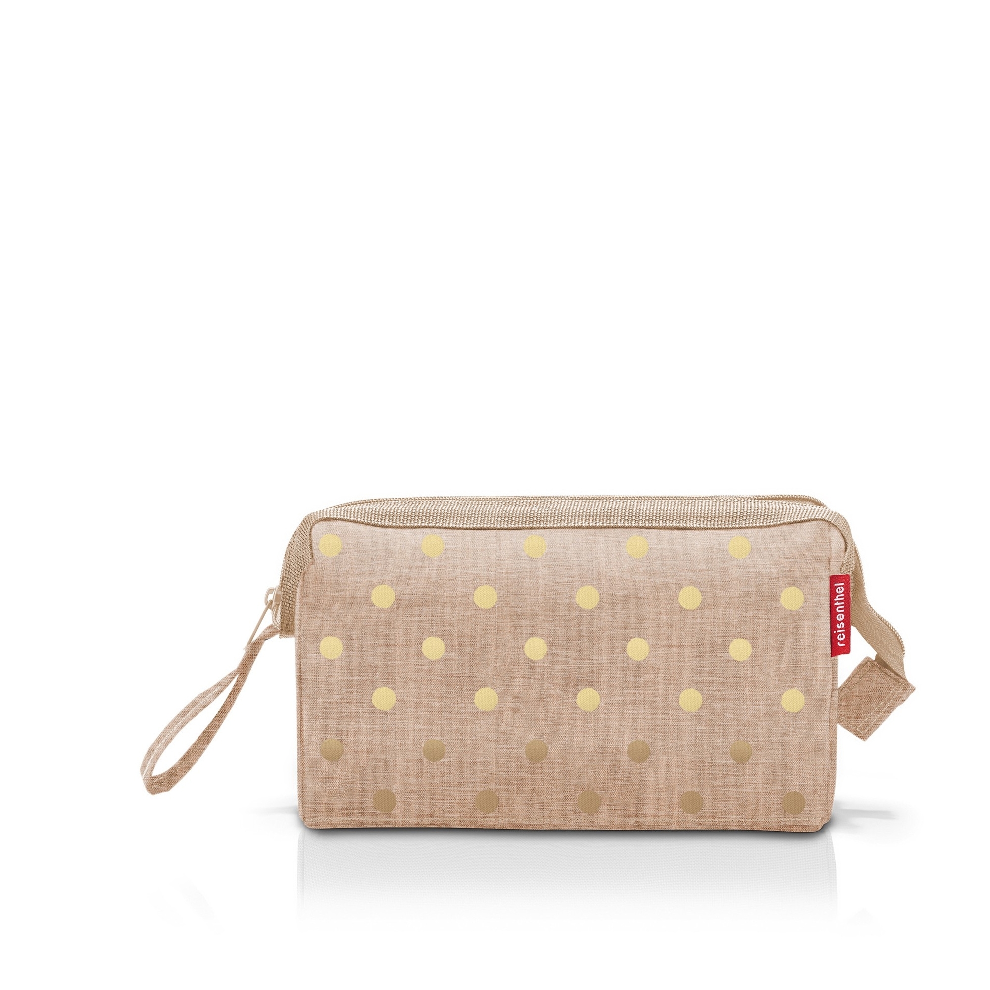 reisenthel - travelcosmetic - metallic dots coffee