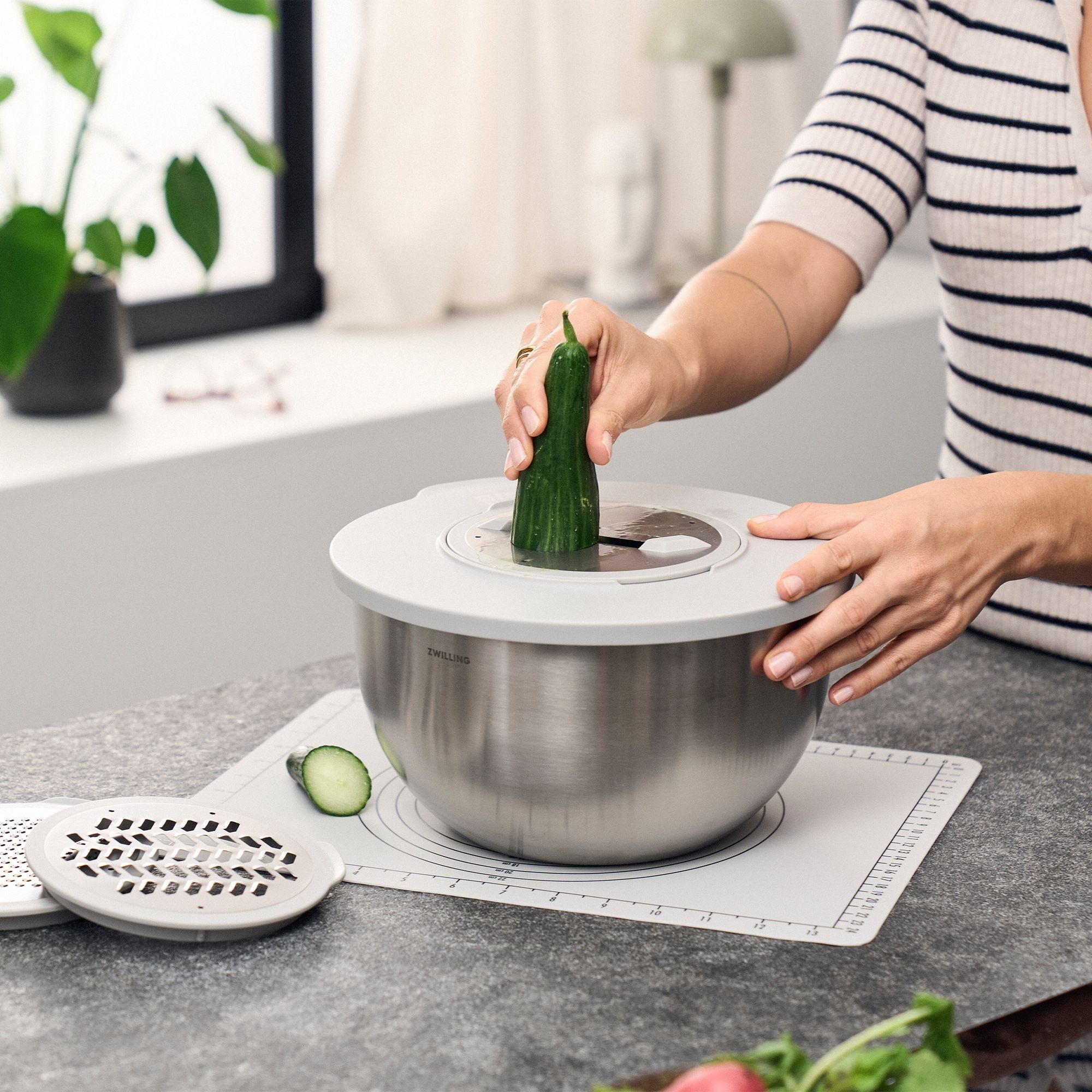 ZWILLING - Vacuum Bowl Set S/M/L | FRESH & SAVE | 6 pcs. | Stainless steel