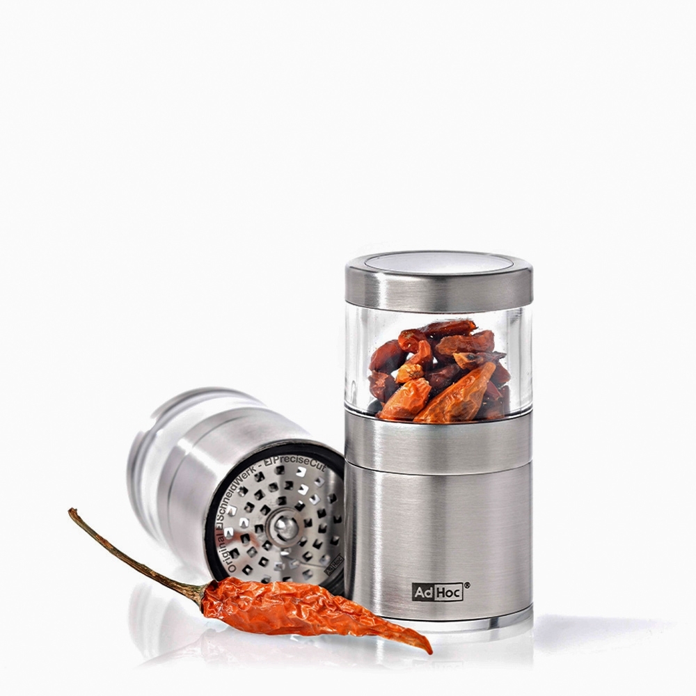 AdHoc mini chilli cutter VOYAGE filled with chillies