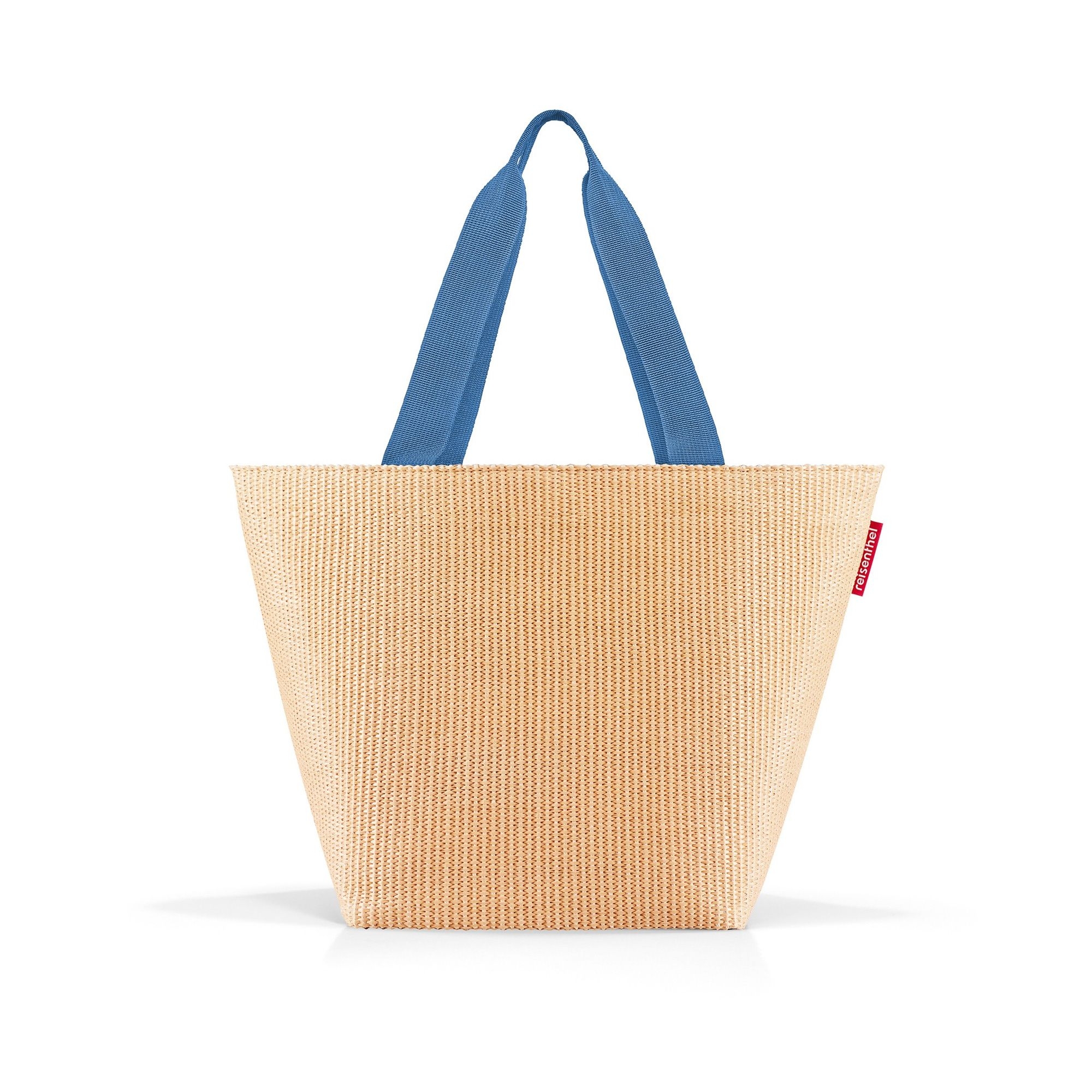 reisenthel - shopper M - raffia blue