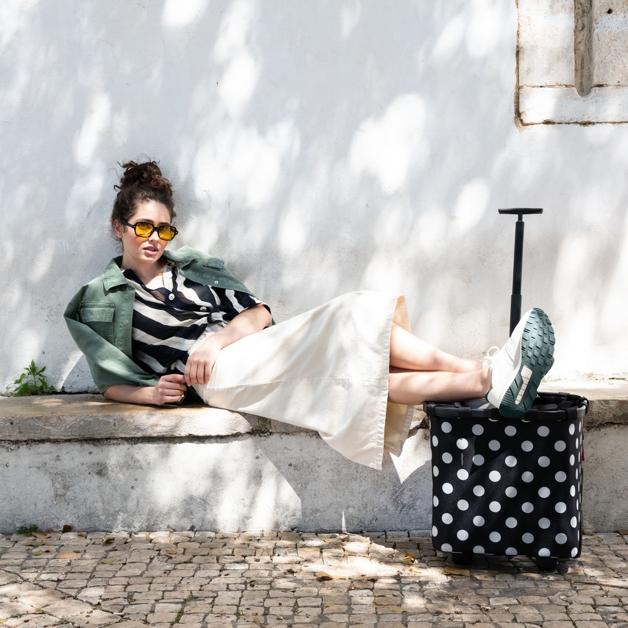 reisenthel - carrycruiser - frame dots white reisenthel - carrycruiser - frame dots white