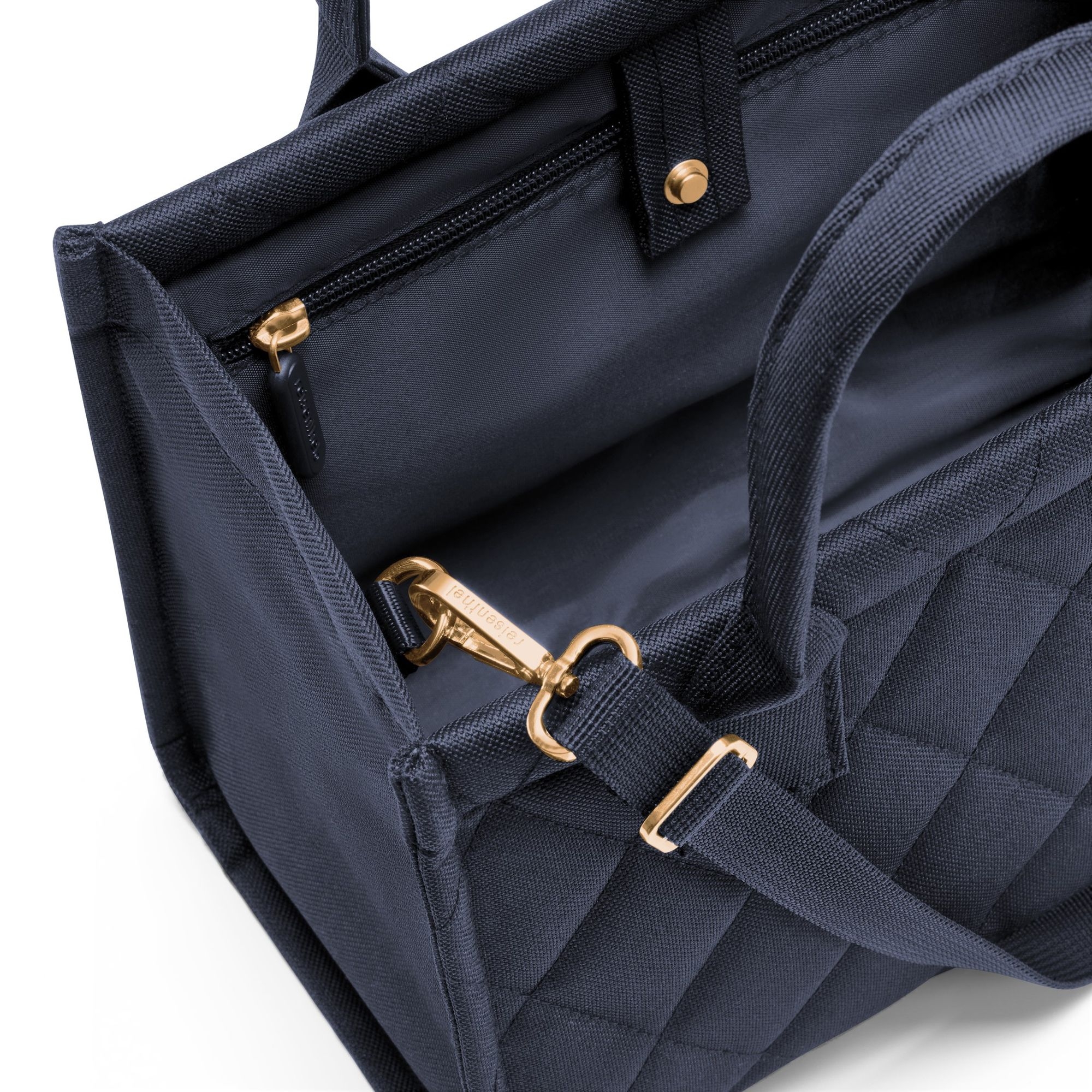 reisenthel - daily shopper XS - rhombus midnight gold