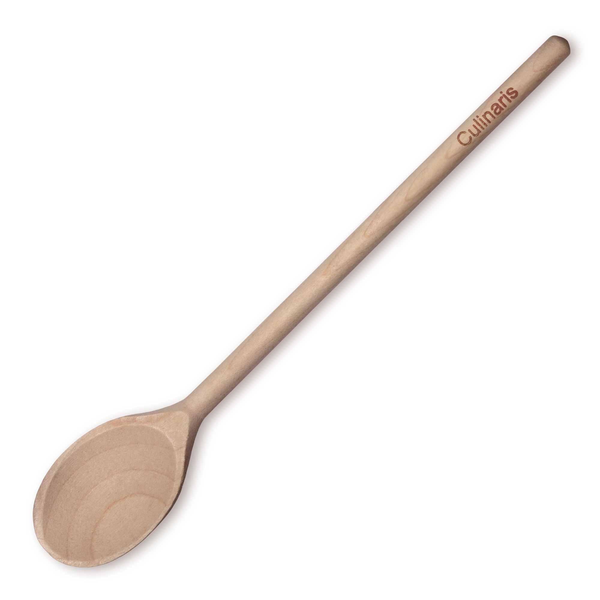 Oval cooking spoon - Maple wood - 25 cm | Culinaris Oval cooking spoon - Maple wood - 25 cm | Culinaris