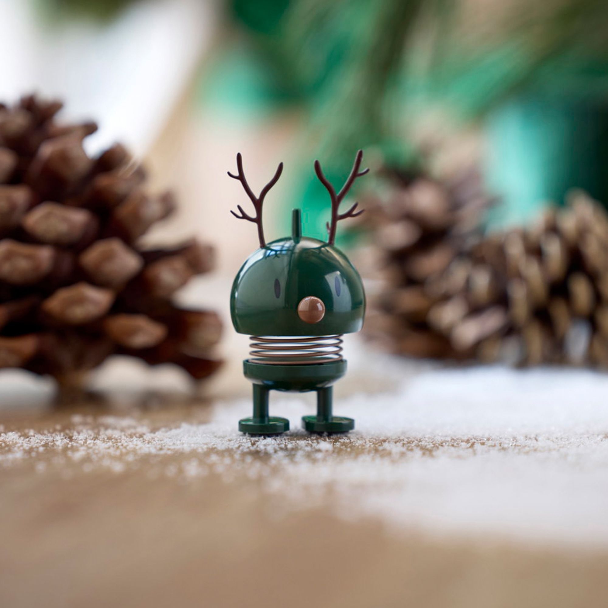 Hoptimist - Bumble Reindeer XS - Pine Green