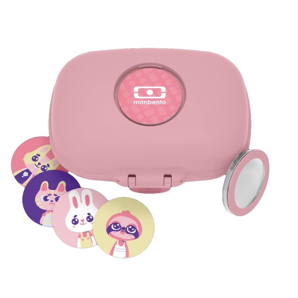 monbento - MB Gram Snack Box Graphic Blush monbento - MB Gram Snack Box Graphic Blush