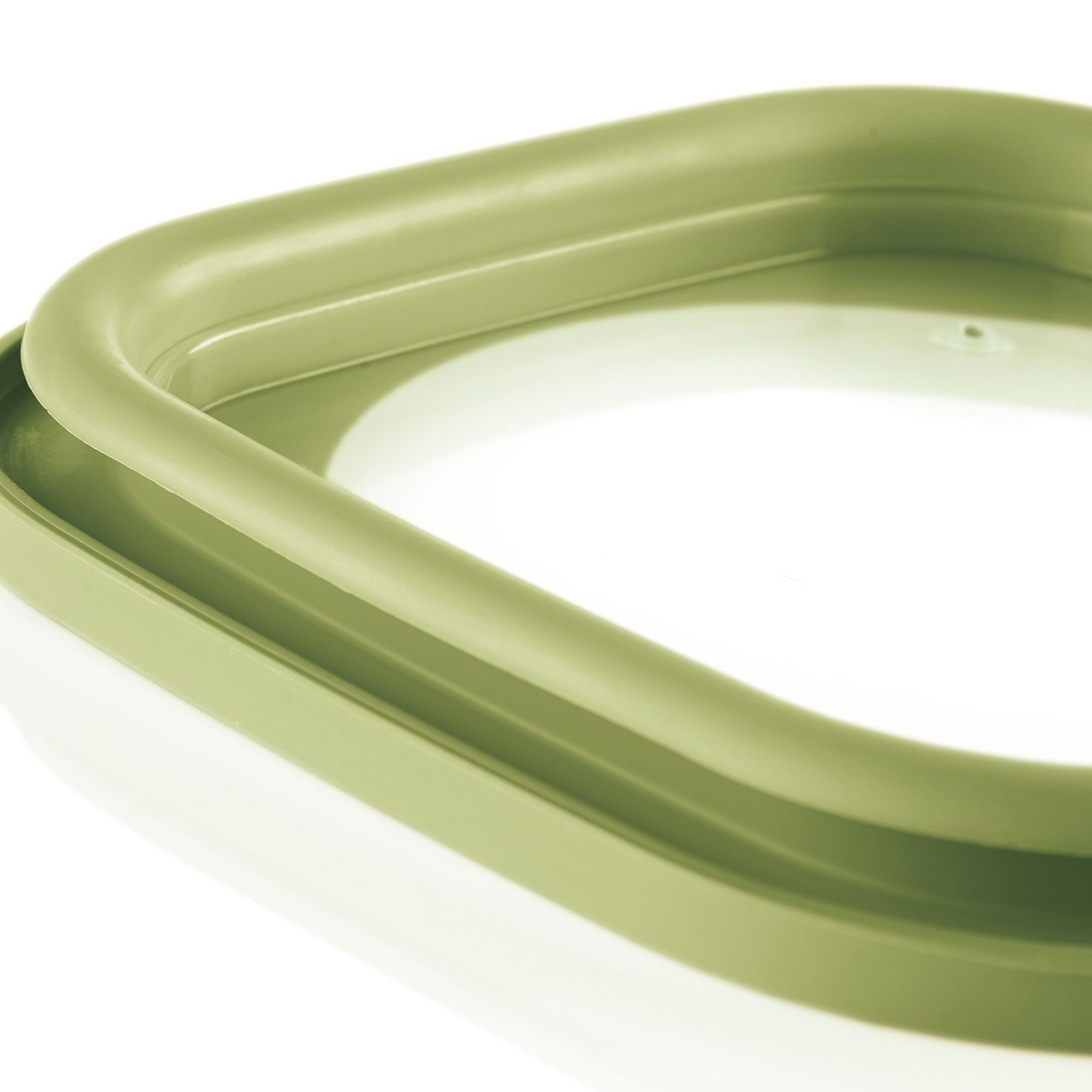 Guzzini - Storage jar Eco Store & More 1900ml flat - avocado green Guzzini - Storage jar Eco Store & More 1900ml flat - avocado green