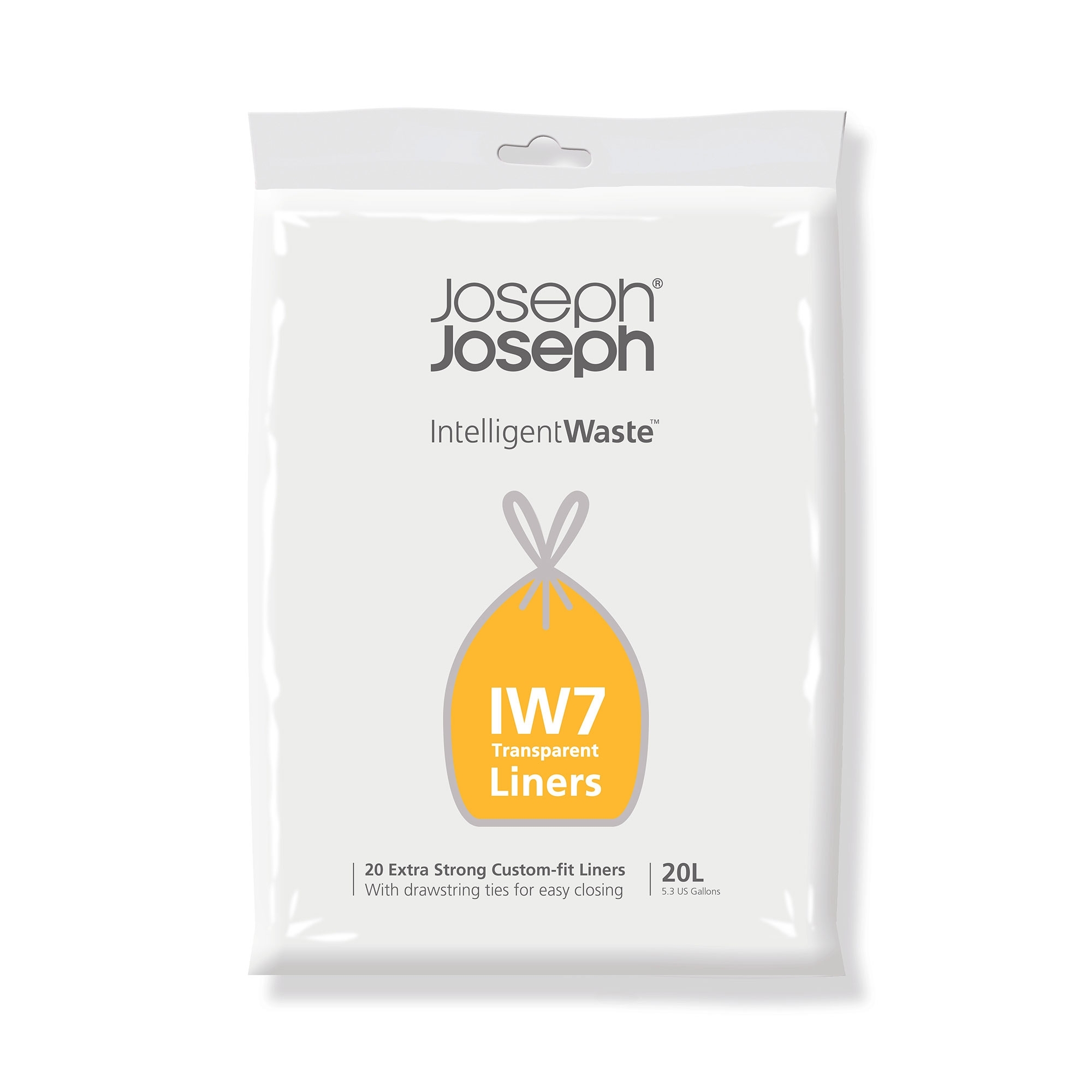 Joseph Joseph - IW7 20 L Custom-fit waste bags 20 pieces Joseph Joseph - IW7 20 L Custom-fit waste bags 20 pieces