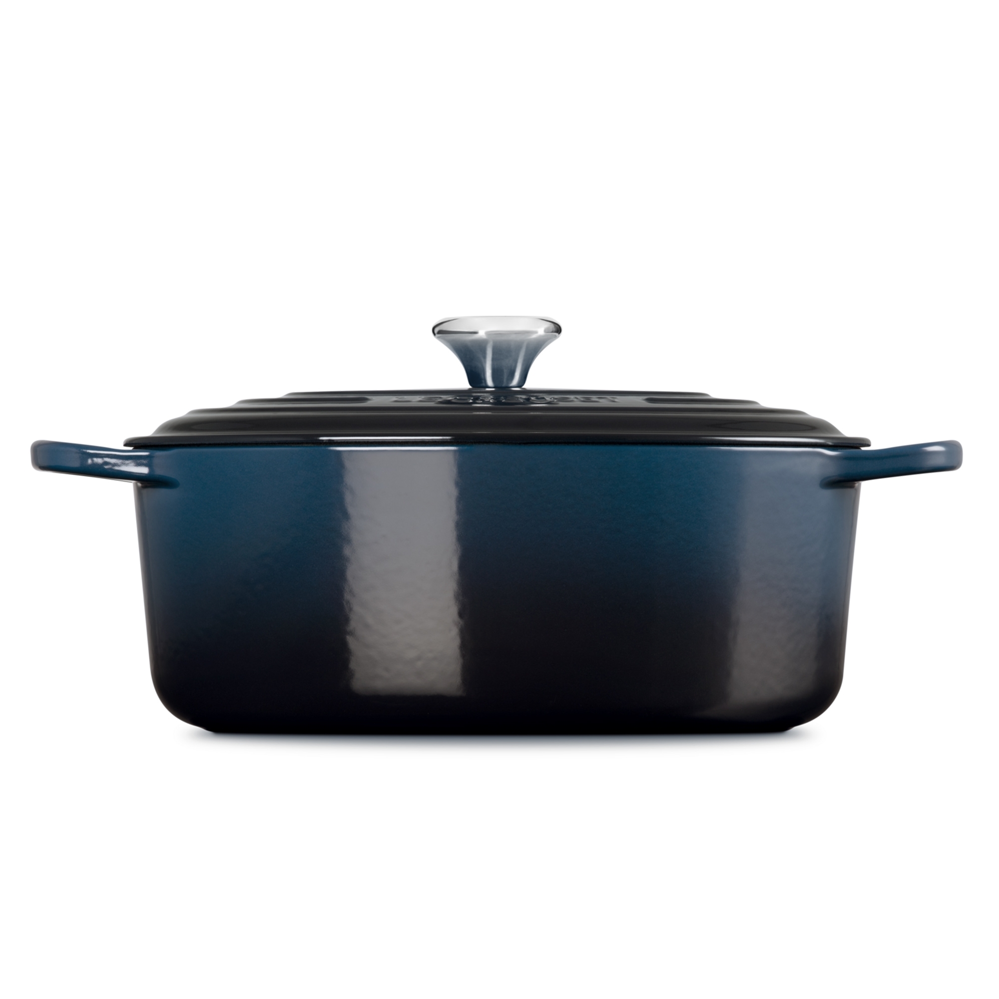 Ovaler Le Creuset Gusseisen-Bräter 33 cm in Nuit