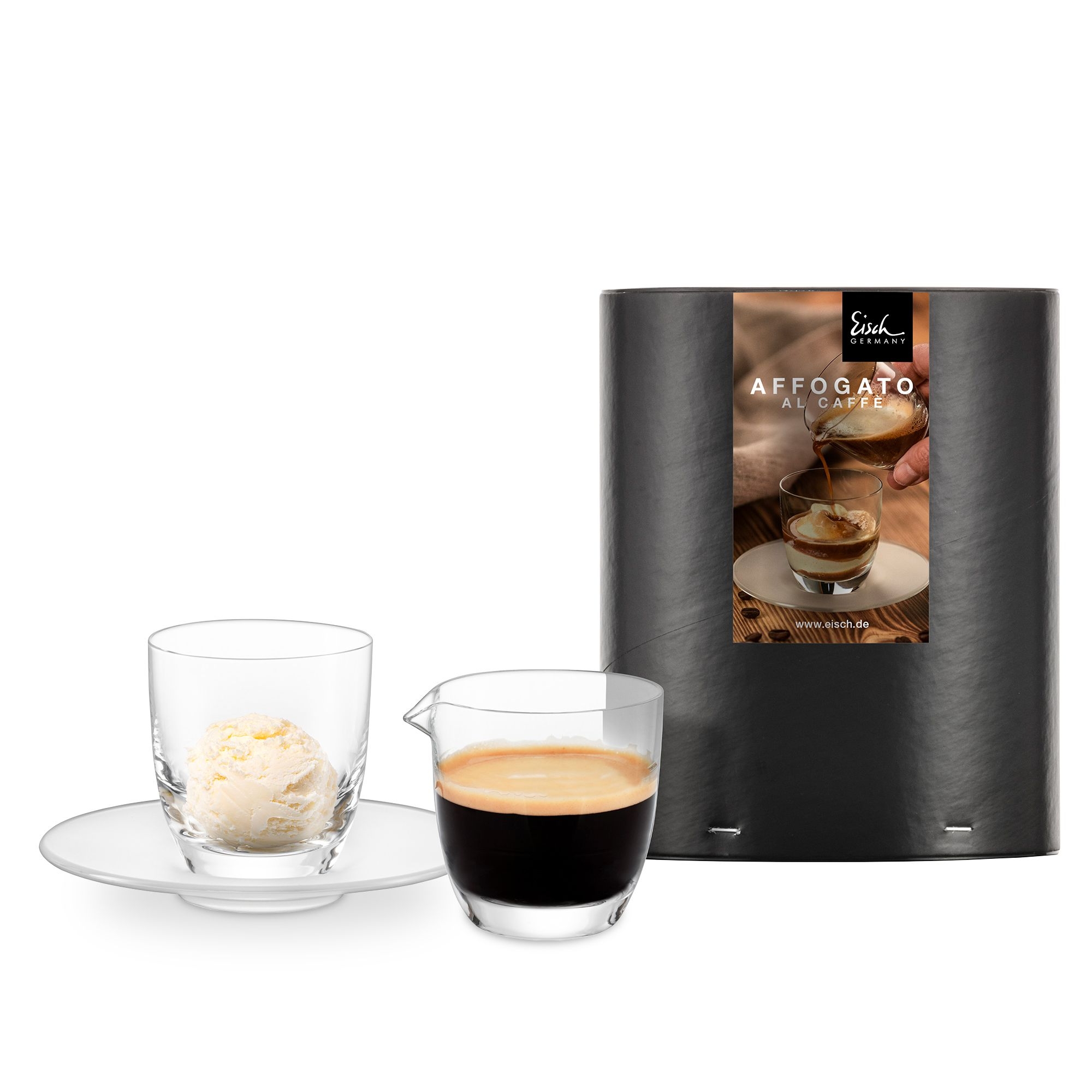 Eisch - Affogato Set - Glass with small jug