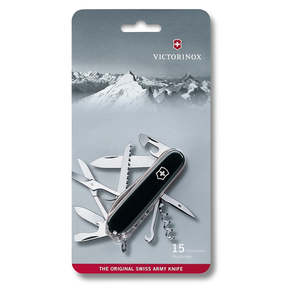 Victorinox - Pocket knife Huntsman black Victorinox - Pocket knife Huntsman black